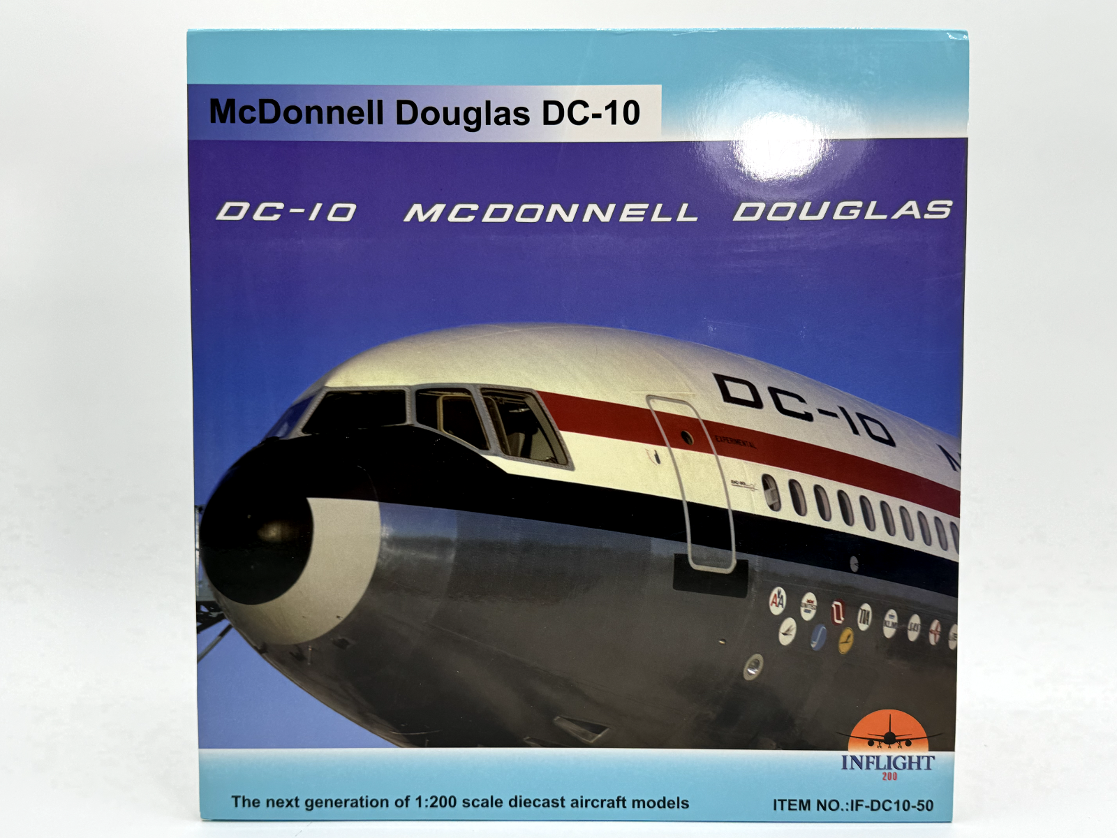 Inflight200 House Livery Douglas DC-10 N10DC Rollout Scheme IFDC1050