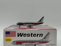 Inflight200 Western Airlines Boeing 737-200 N235WA Polished Metal IF7320911PA