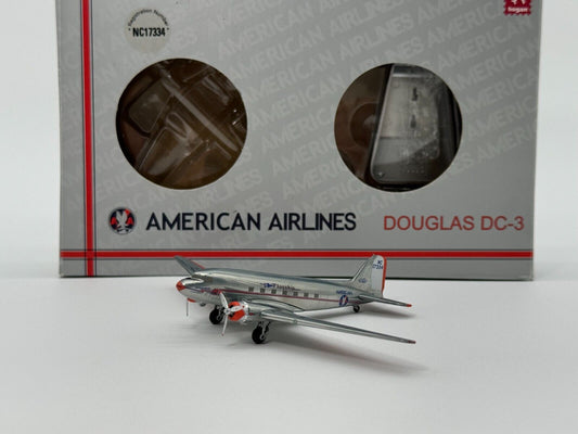 Hogan 1:200 American Airlines Douglas DC-3 NC17334 Polished Metal HG9659