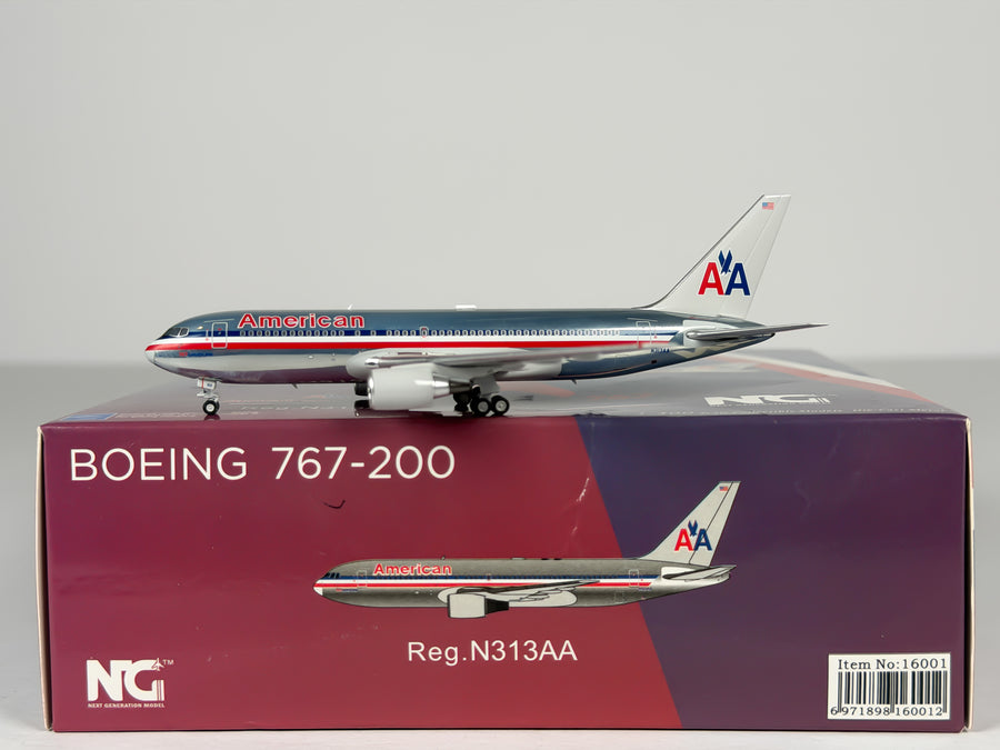 American Airlines Boeing 767-200 1:400 NG Models N313AA (16001)