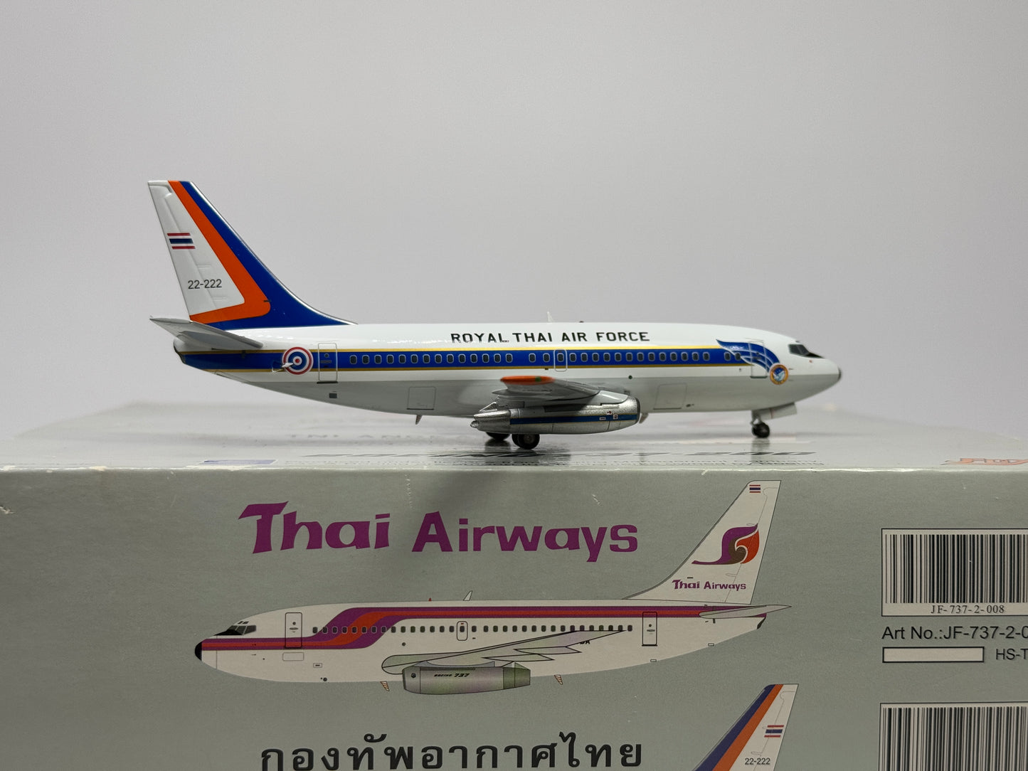 Inflight200 Thai Air Force Boeing 737-200 Old Colors JF-737-2-001 2017 Release