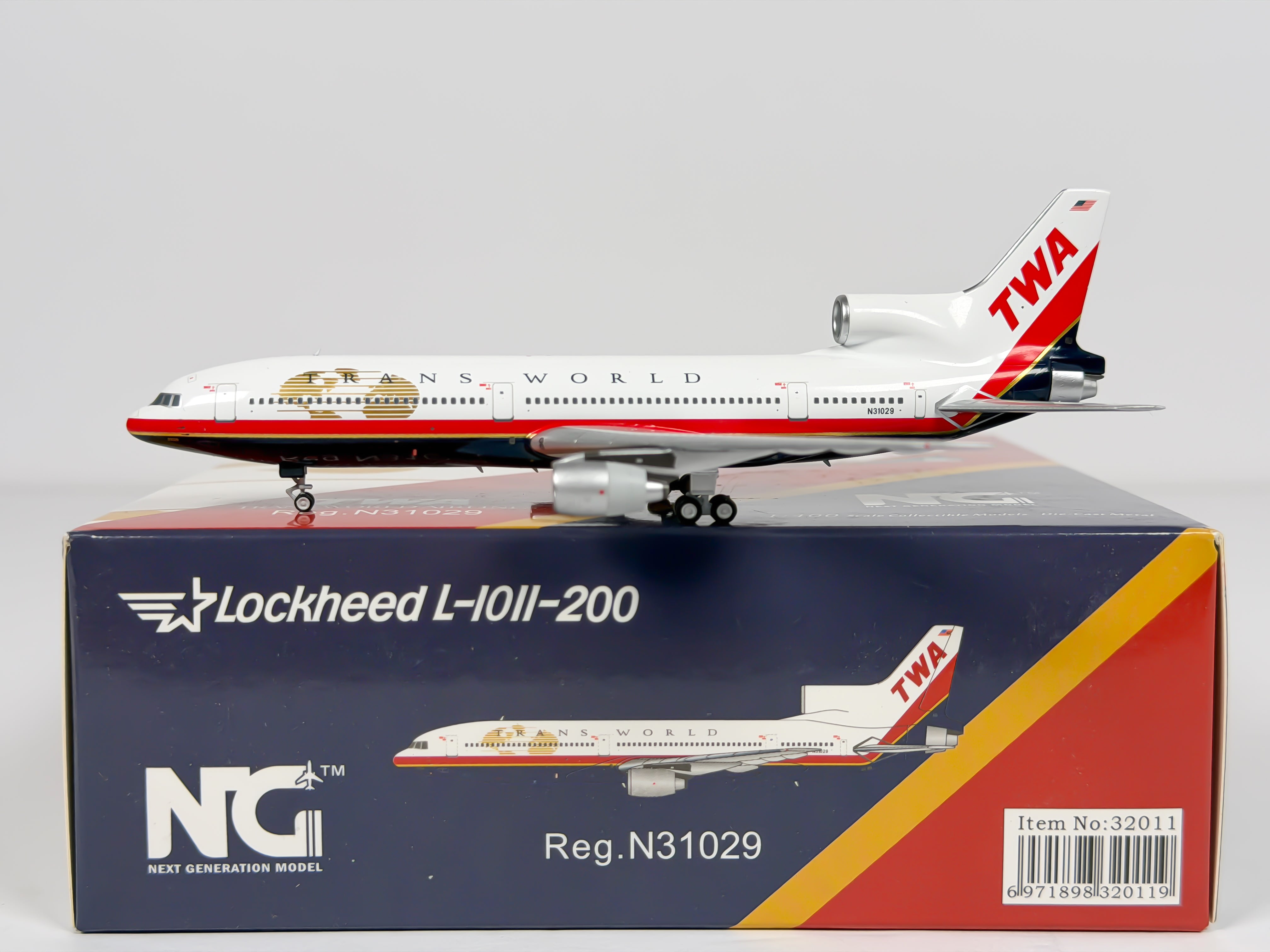 Trans World Airlines (TWA) Lockheed L-1011 1:200 NG Models N31029 (32011)