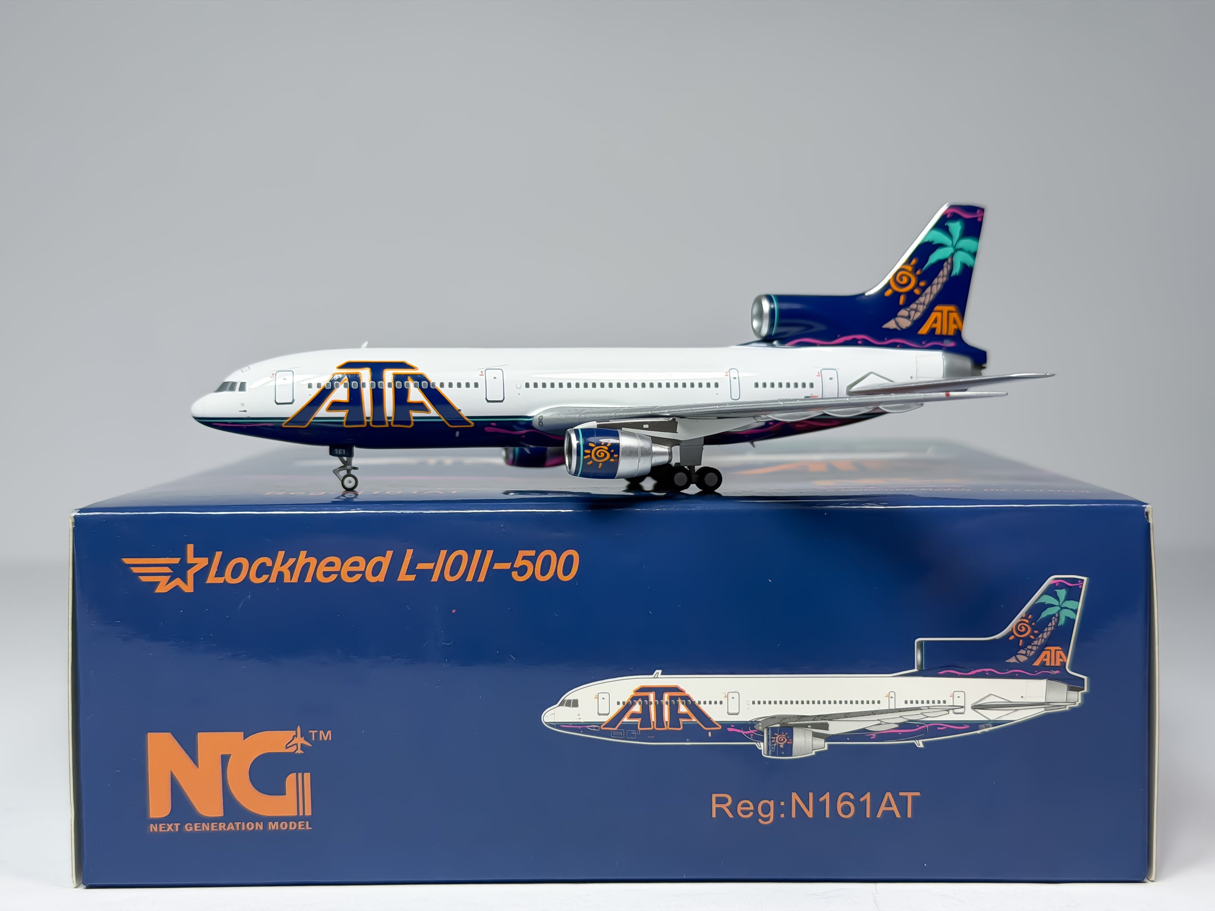 American Trans Air (ATA) Lockheed L-1011 1:400 NG Models N161AT (35011)
