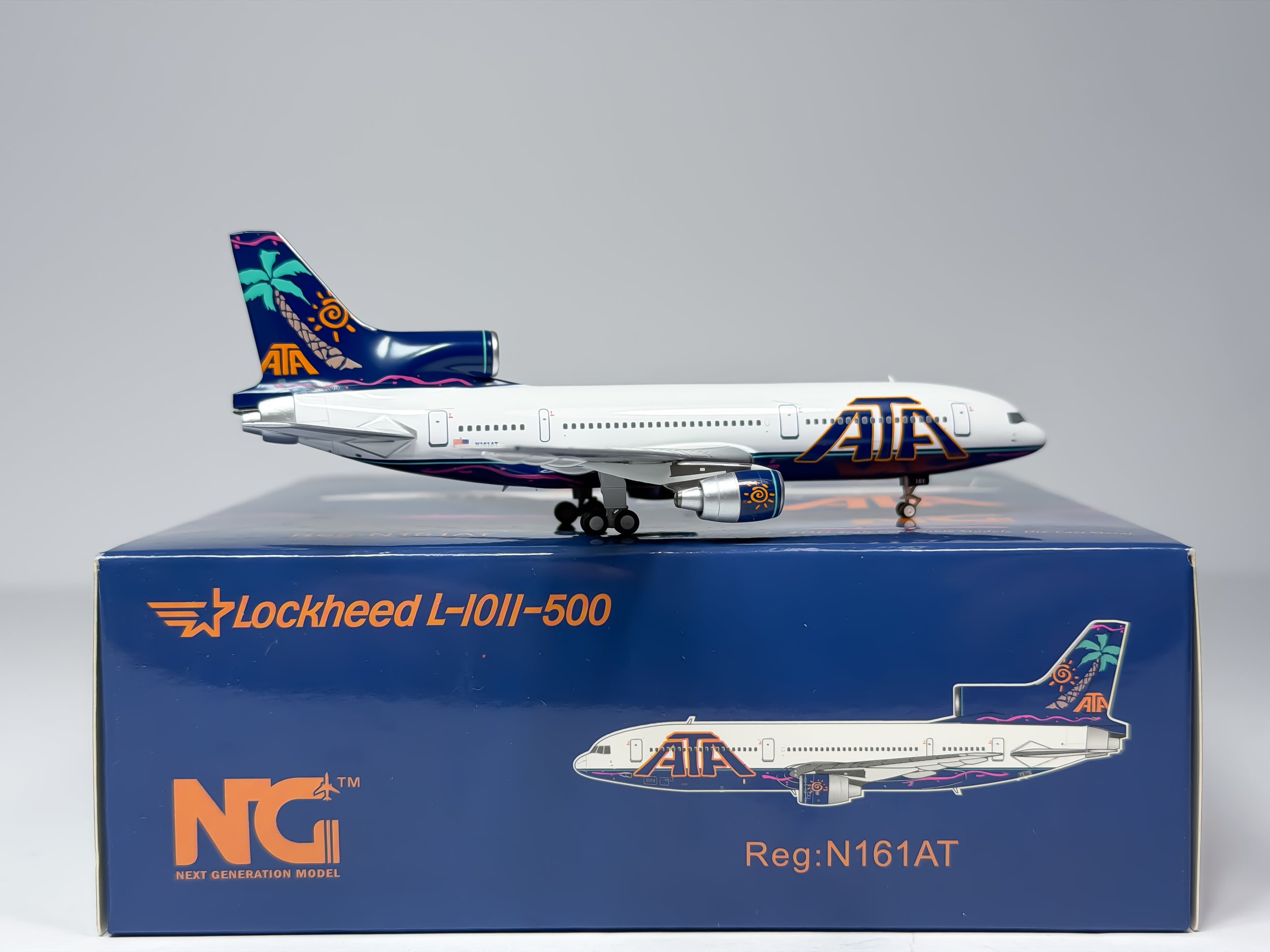 American Trans Air (ATA) Lockheed L-1011 1:400 NG Models N161AT (35011)
