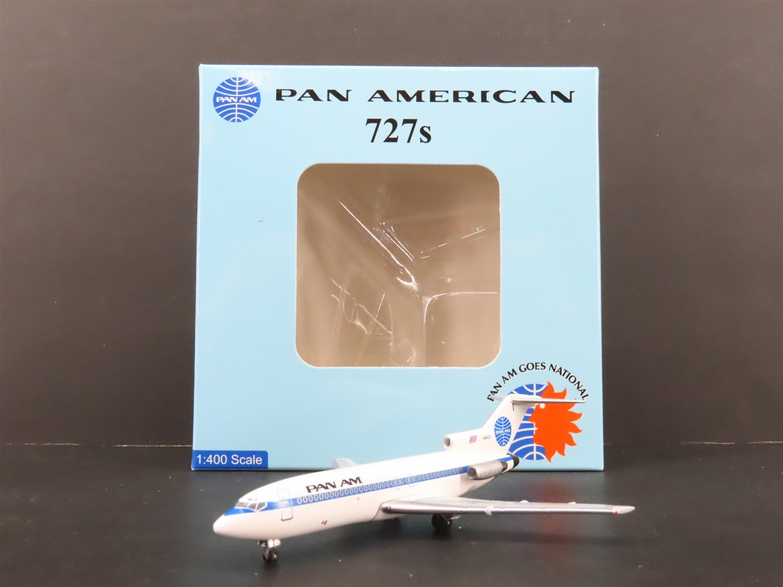 Aeroclassics 1:400 Pan American Boeing 727-100 N4612 Clipper