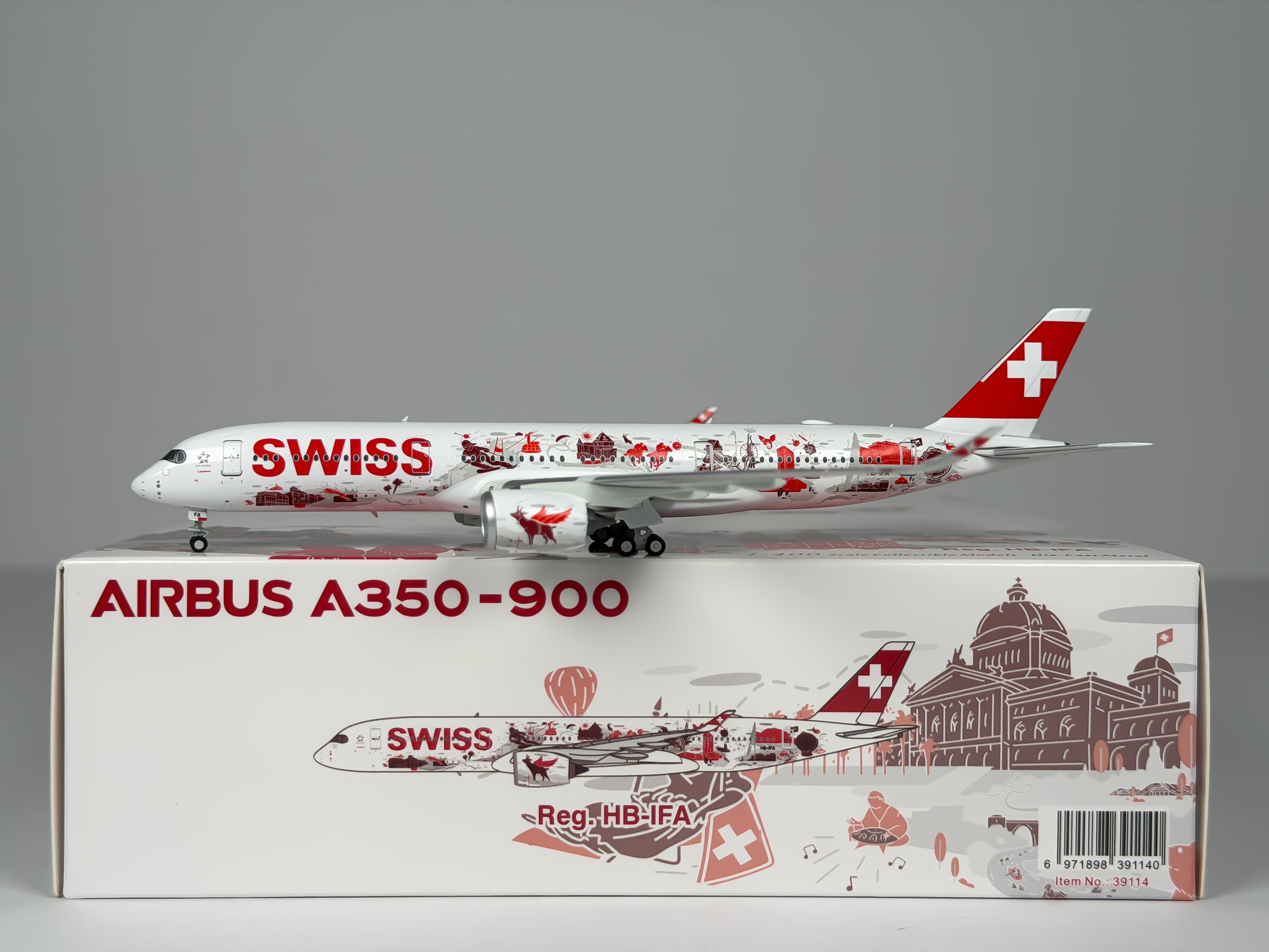 SWISS Airbus A350-900 1:400 NG Models HB-IFA (39114)