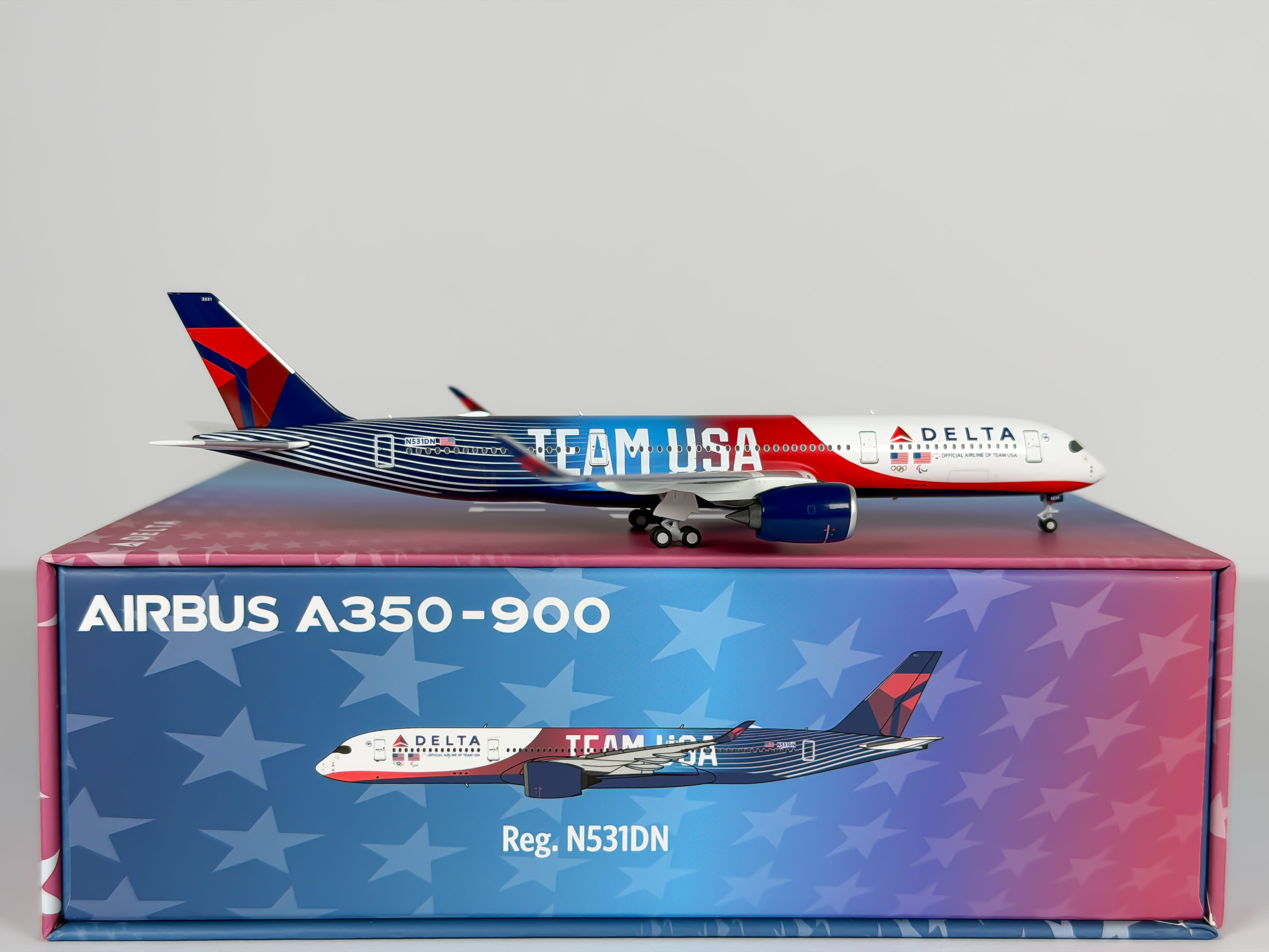 Delta Air Lines Airbus A350-900 1:400 NG Models N531DN (39123)