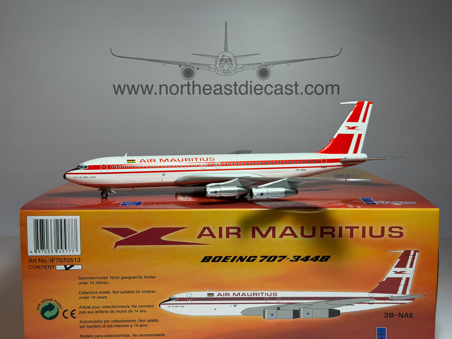 Air Mauritius Boeing 707-300 1:200 Inflight200 3B-NAE (IF7070513LR)