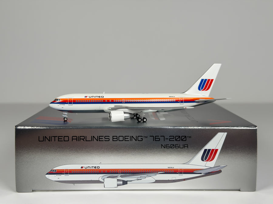 United Airlines Boeing 767-200 1:400 V1/400 N606UA (400019)