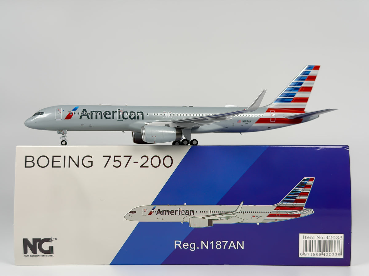 American Airlines Boeing 757-200 1:200 NG Models N187AN (42033)