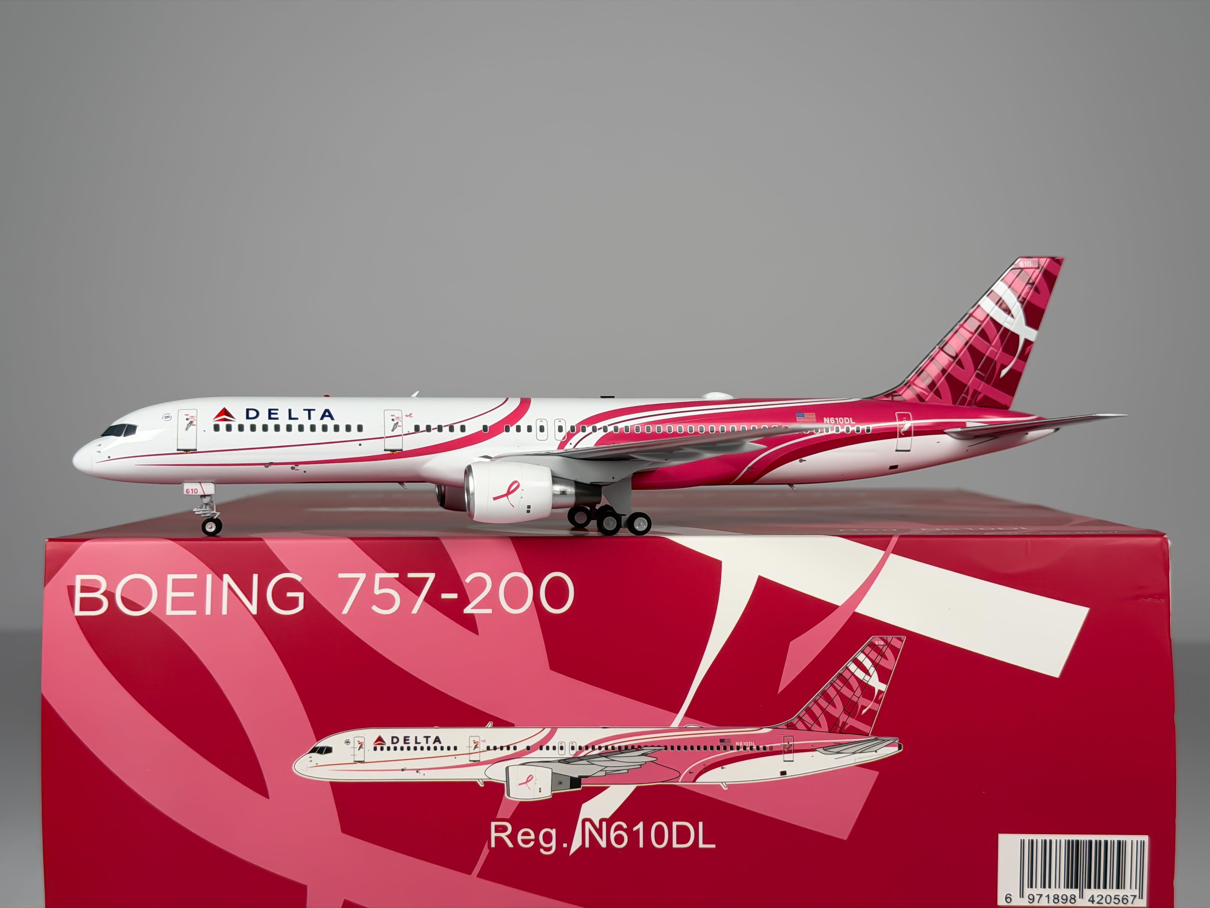 Delta Air Lines Boeing 757-200 1:200 NG Models N610DL (42056)