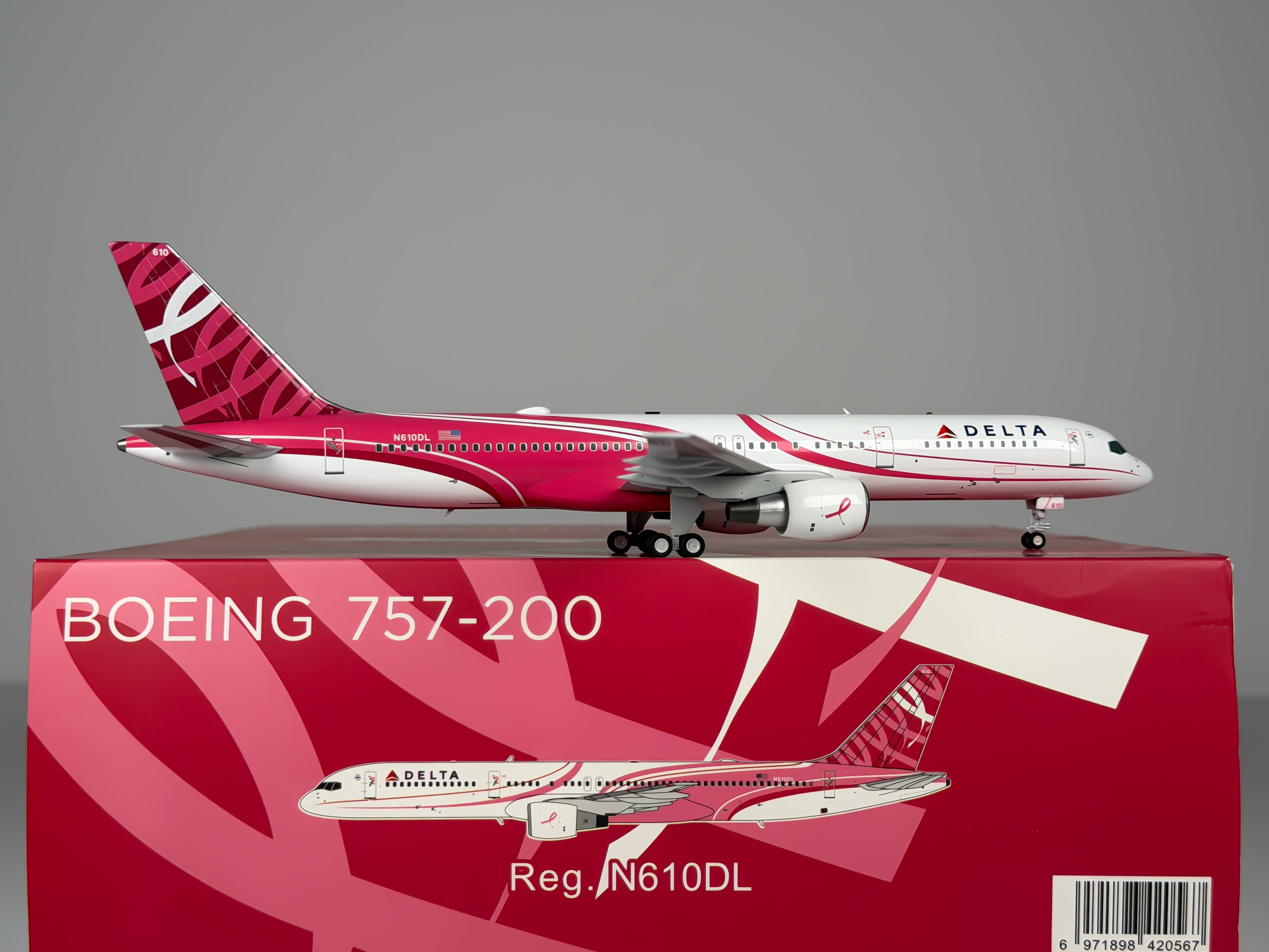 Delta Air Lines Boeing 757-200 1:200 NG Models N610DL (42056)