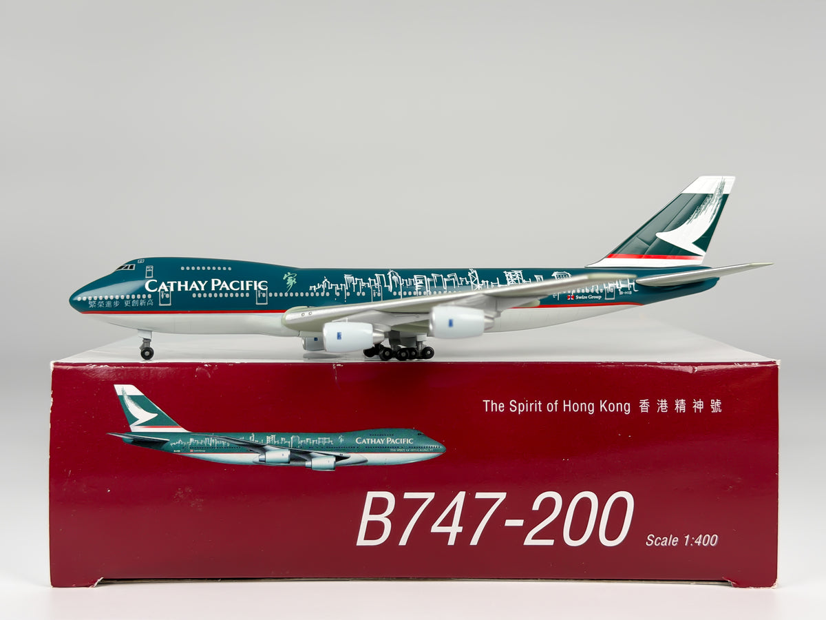 Cathay Pacific Boeing 747-200 1:400 Herpa B-HIB (459450)