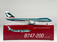 Cathay Pacific Boeing 747-200 1:400 Herpa B-HIB (459450)