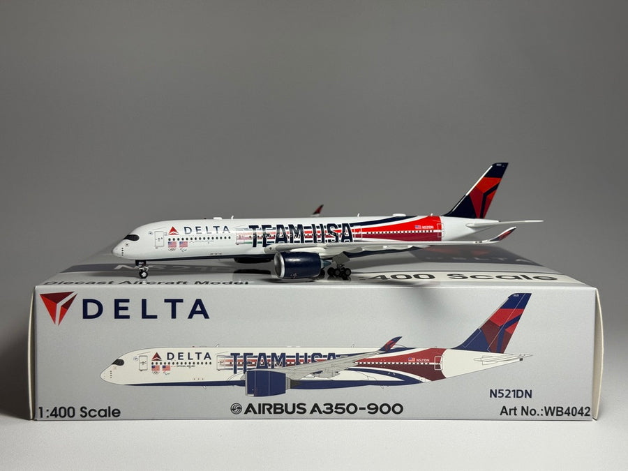 Aviation400 Delta Air Lines Airbus A350-900 N521DN "Team USA Olympics" WB4042