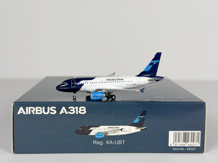 Mexicana Airbus A318-100 1:400 NG Models XA-UBT (48027)