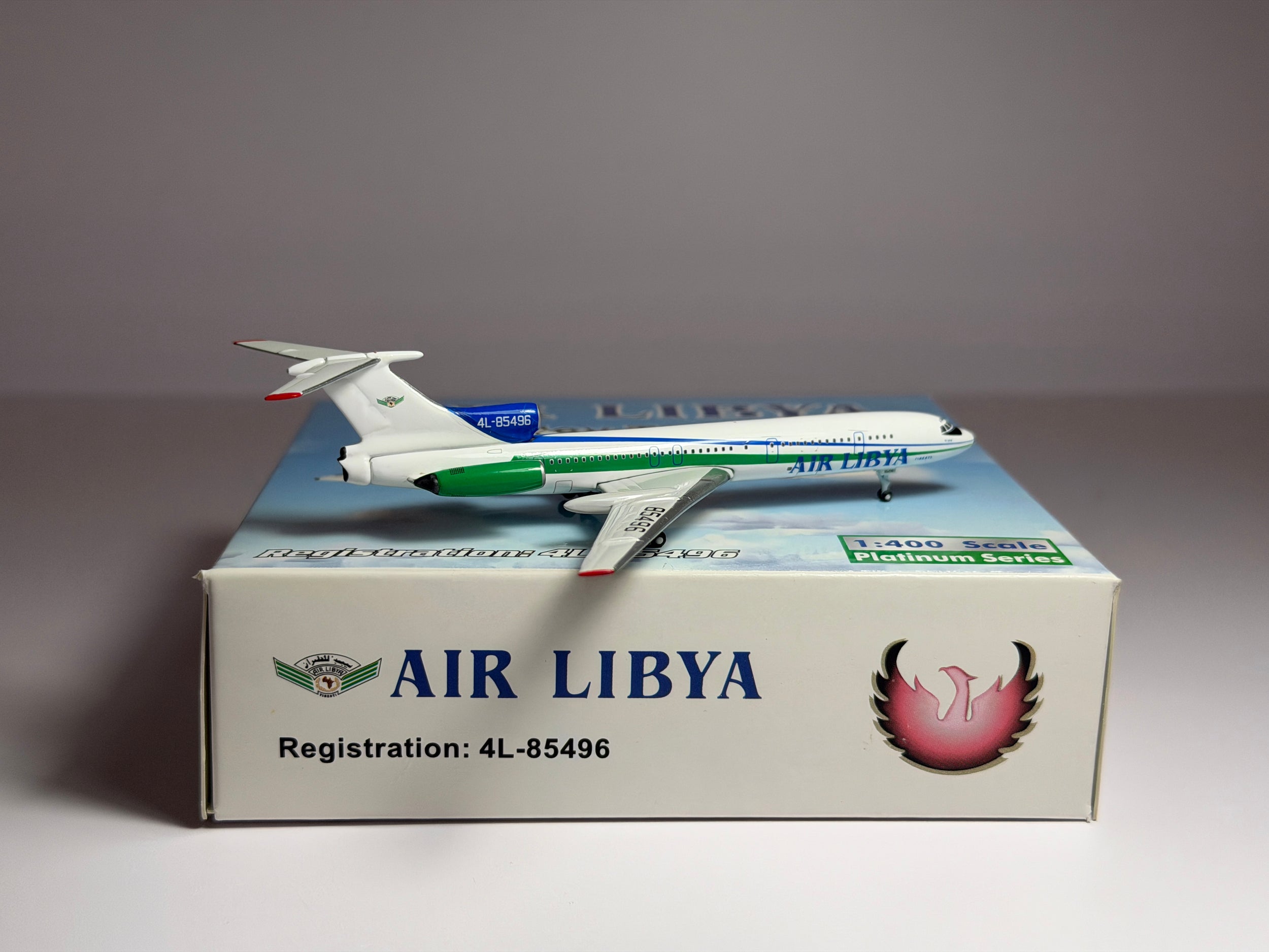 Air Libya Tupolev TU-154B 1:400 Phoenix 4L-85496 (PH410144)