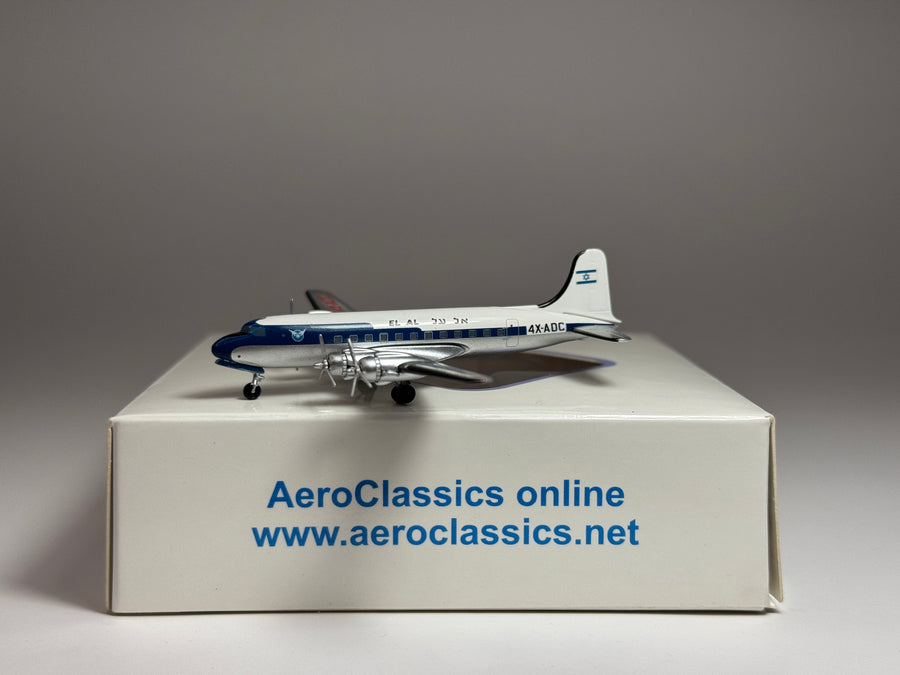 Aeroclassics 1:400 El Al Douglas DC-4 4X-ADC AC4XADC