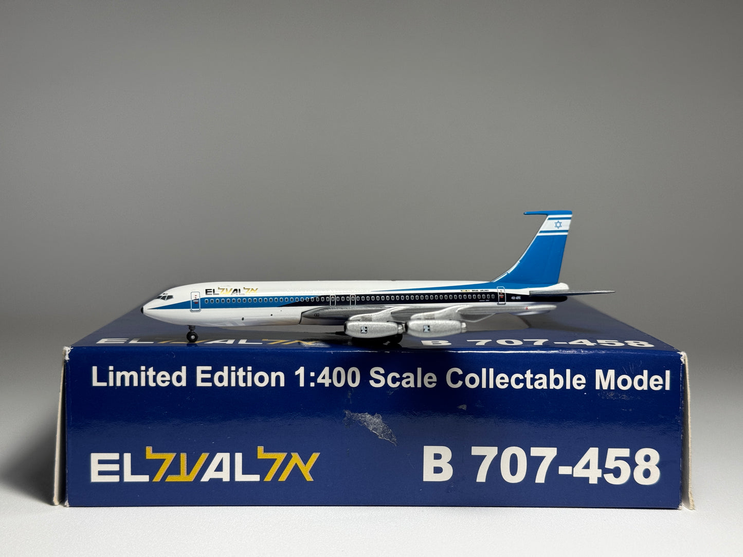 Aeroclassics 1:400 El Al Boeing 707-400 4X-ATC ACELY096