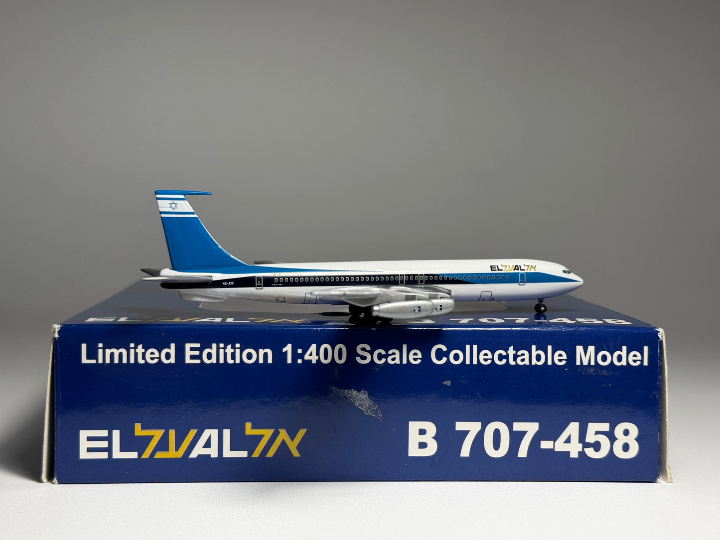 Aeroclassics 1:400 El Al Boeing 707-400 4X-ATC ACELY096
