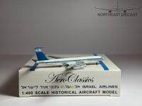 El AL Israel Boeing 707-320C 1:400 Aeroclassics 4X-ATY (AC18132)
