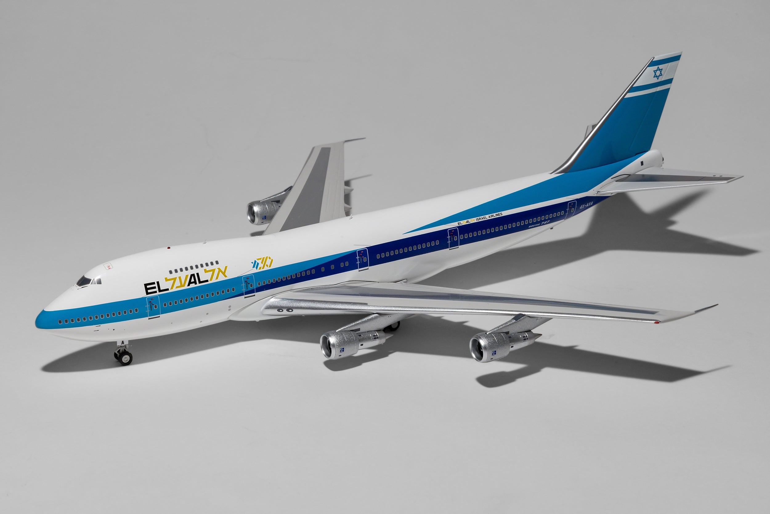 Inflight200 El Al Boeing 747-200 4X-AXA old colors IF742LY1021