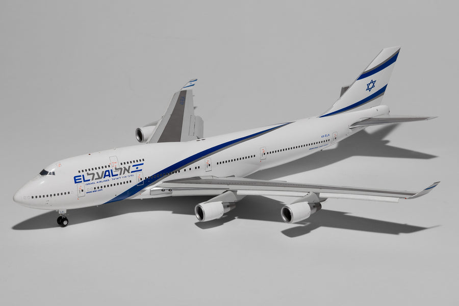 JC Wings 1:200 El Al Boeing 747-400 4X-ELA current colors XX20319A
