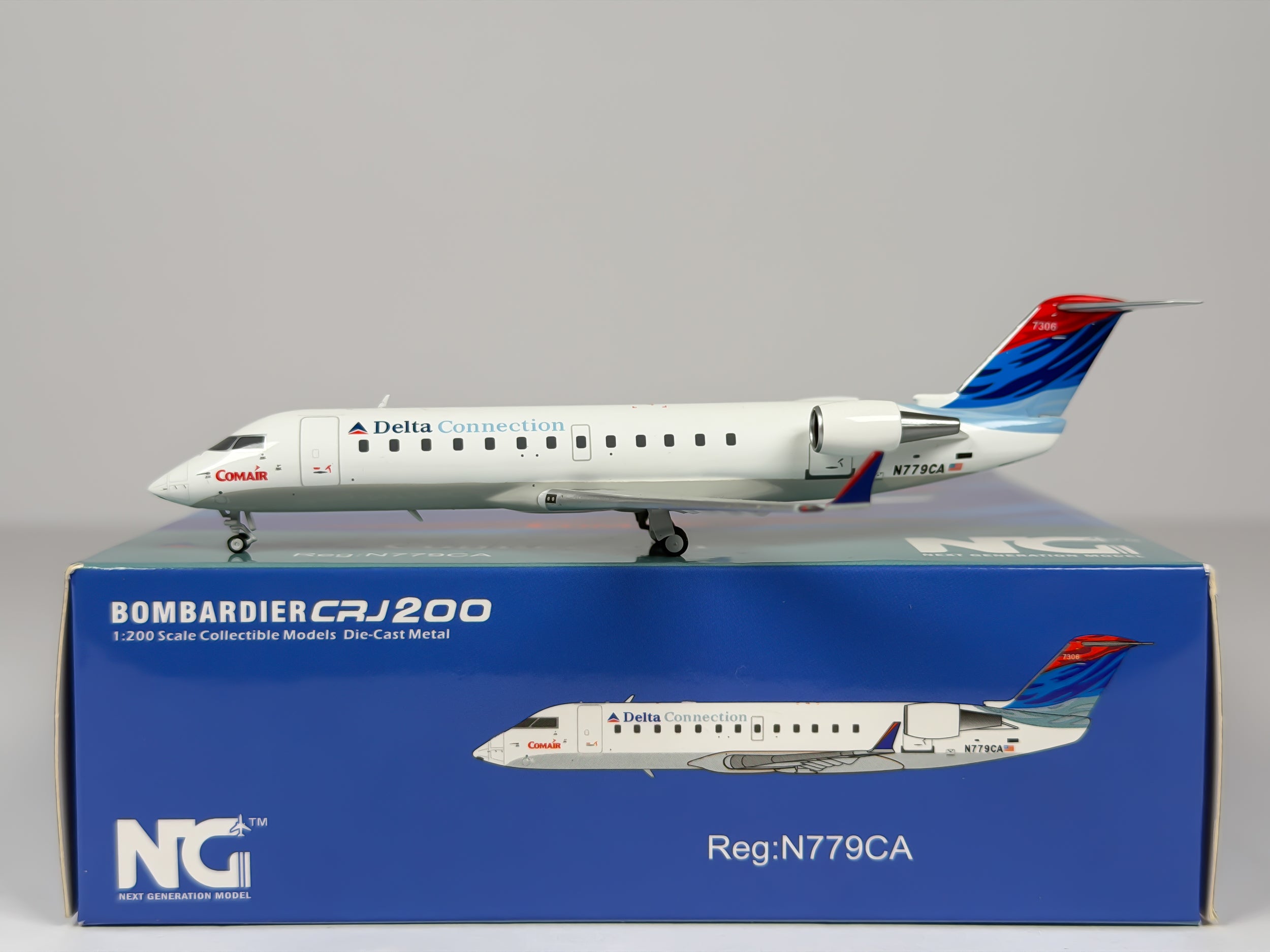 Delta Connection Bombardier CRJ200 1:200 NG Models N779CA (52026)