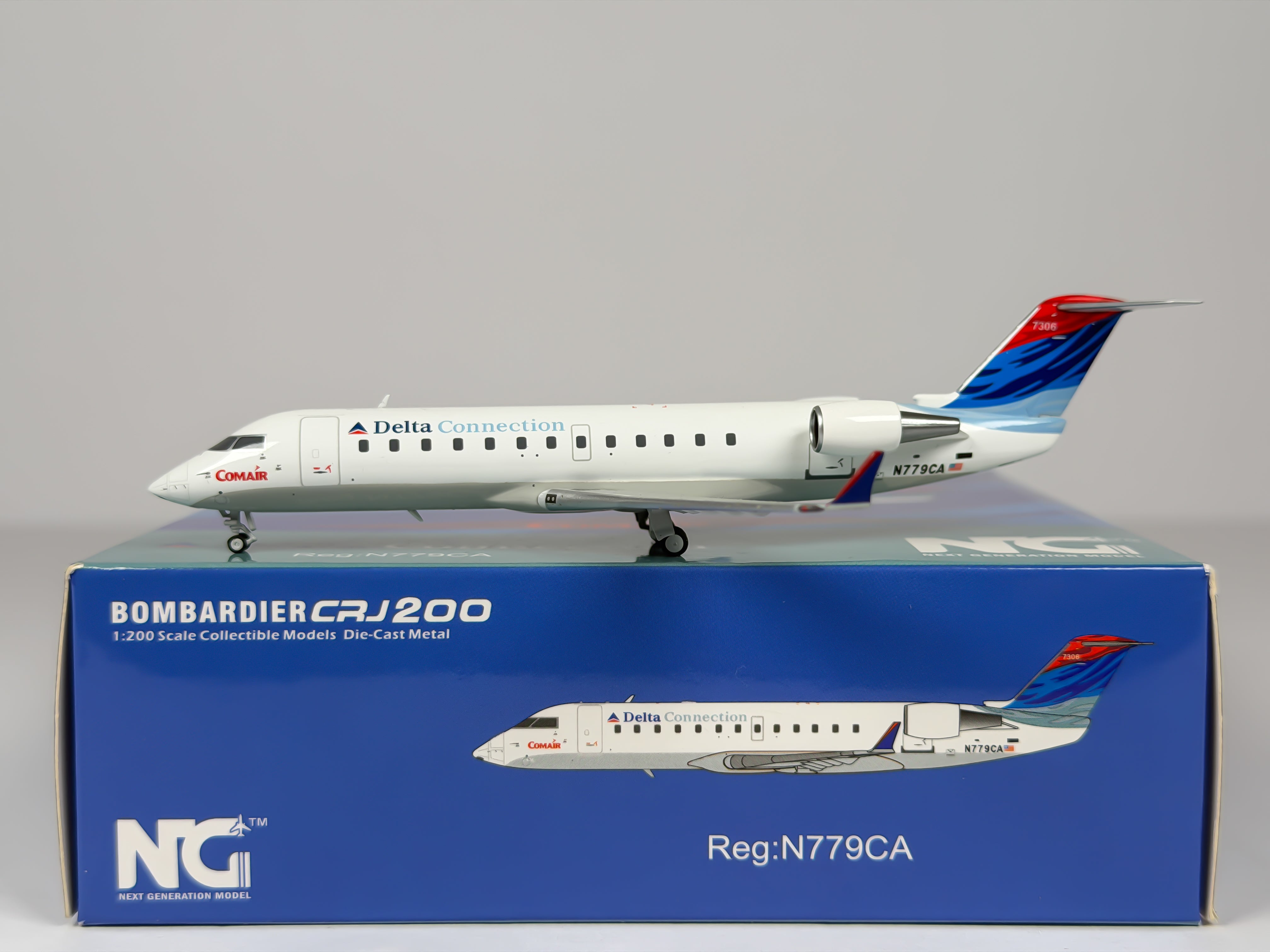 Delta Connection Bombardier CRJ200 1:200 NG Models N779CA (52026)