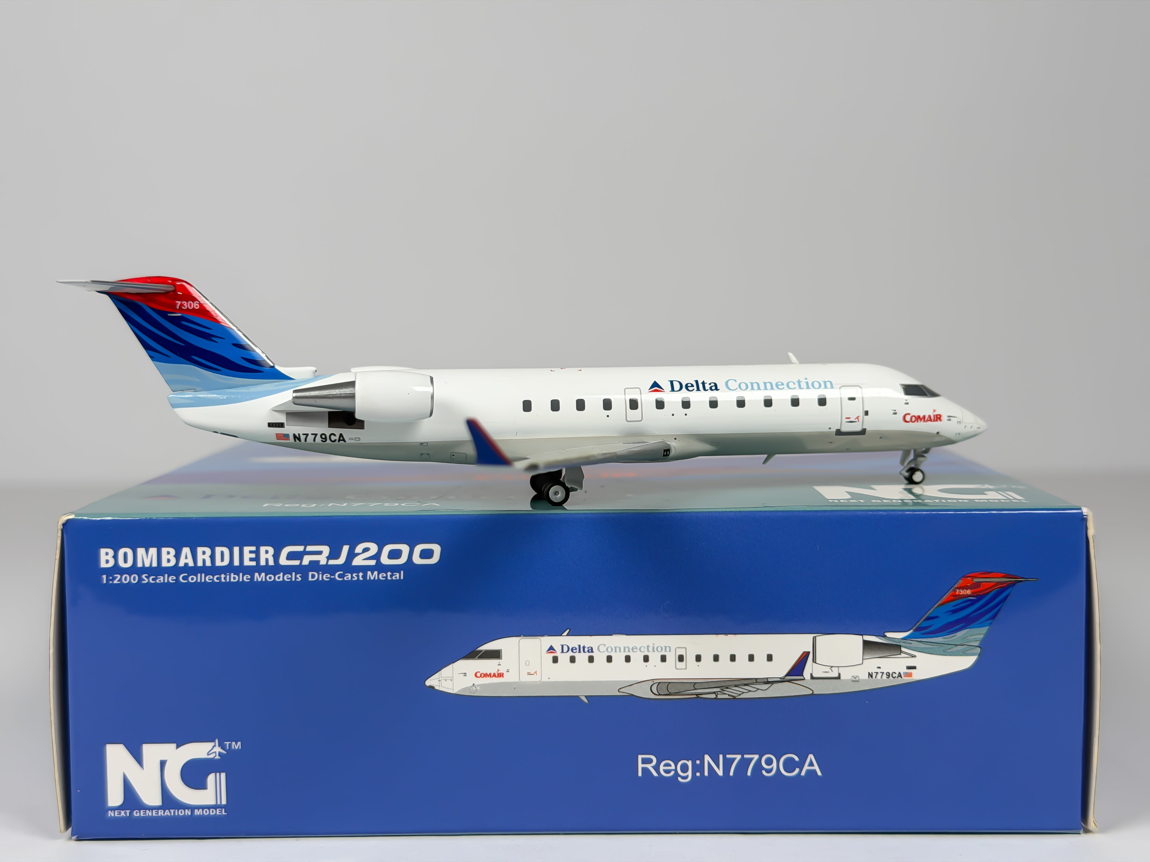Delta Connection Bombardier CRJ200 1:200 NG Models N779CA (52026)