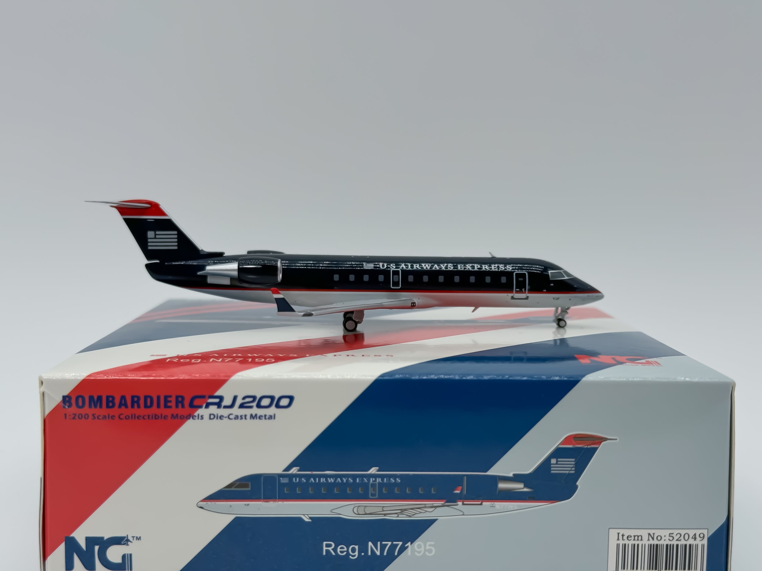 U.S Airways Express Bombardier CRJ200 1:200 NG Models N77195 (52049)