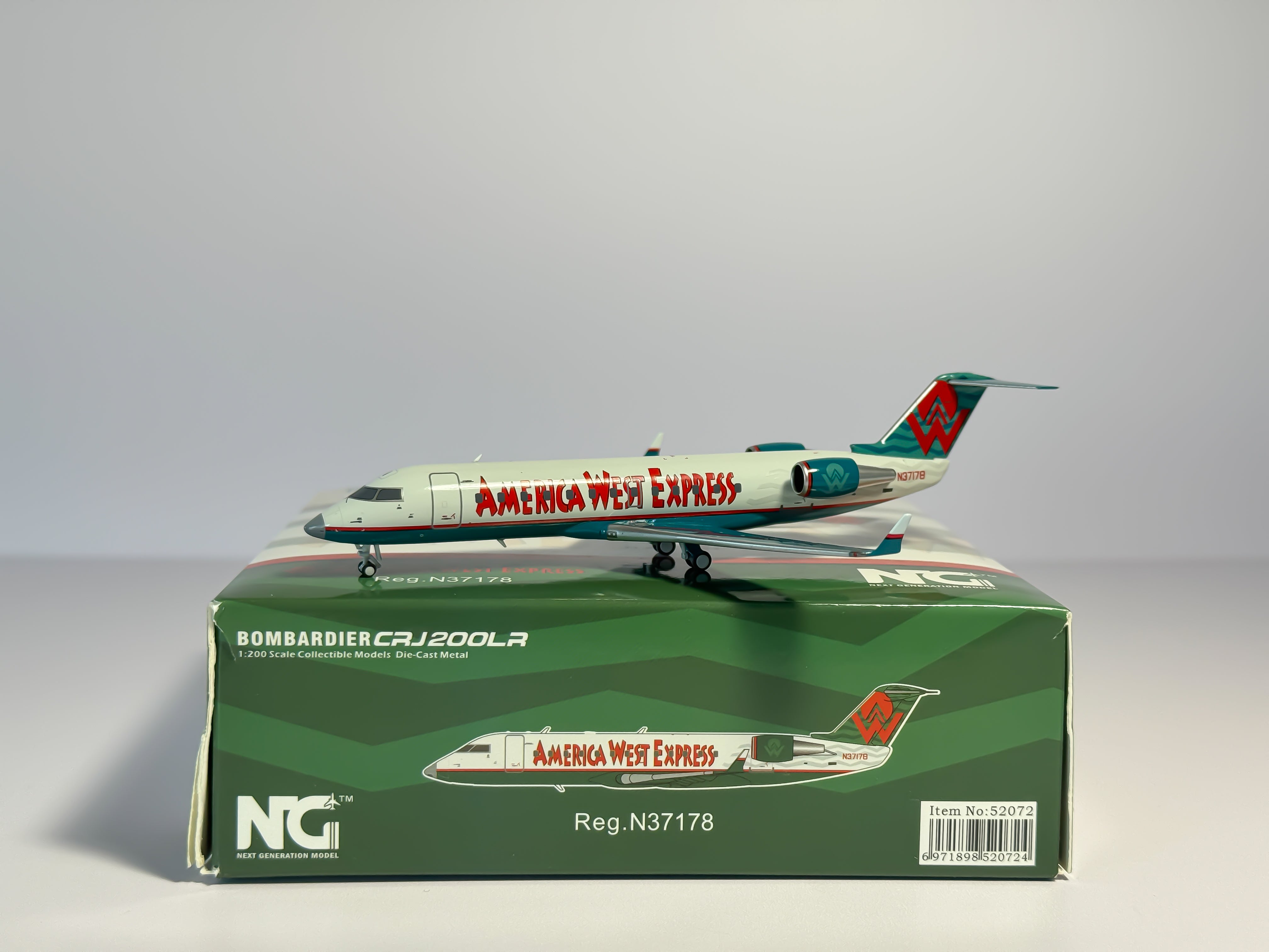 America West Express Bombardier CRJ200 1:200 NG Models N37178 (52072)