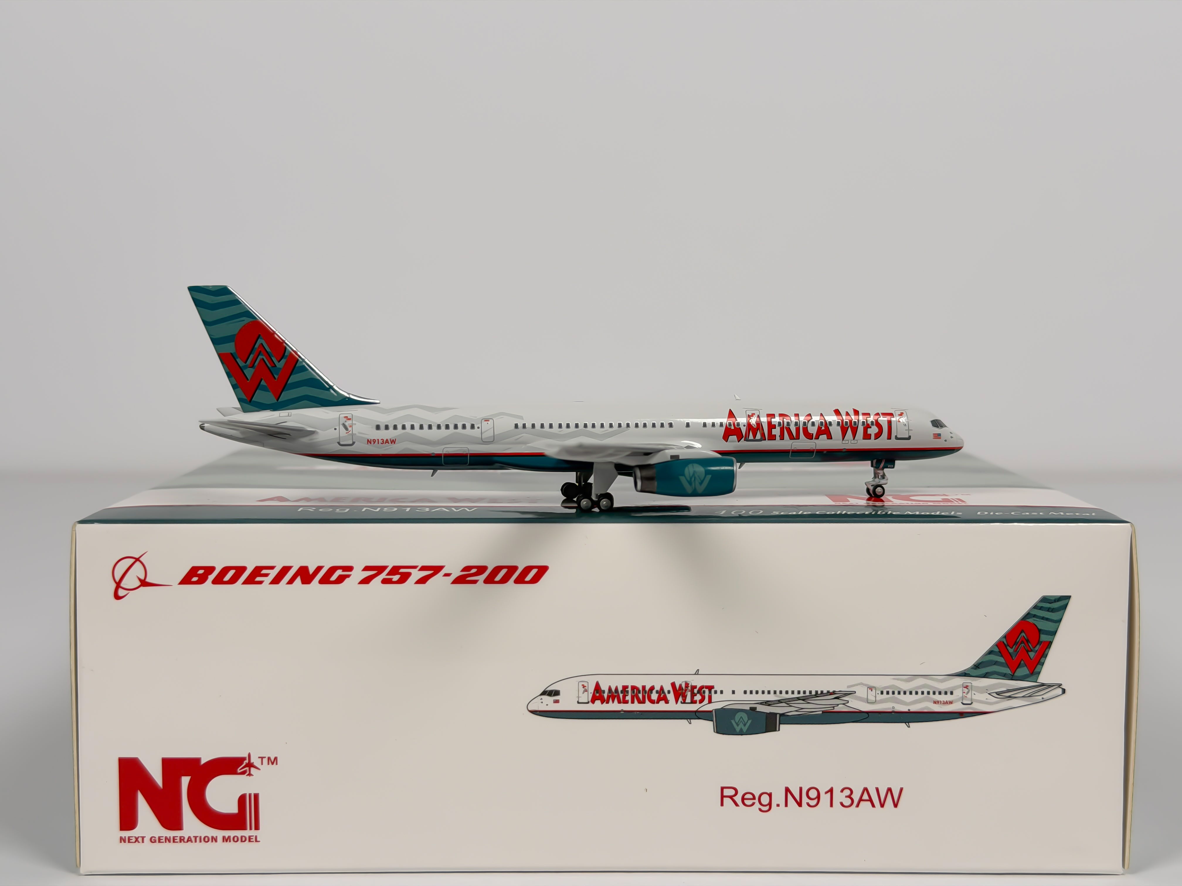 America West Boeing 757-200 1:200 NG Models N913AW (53087)