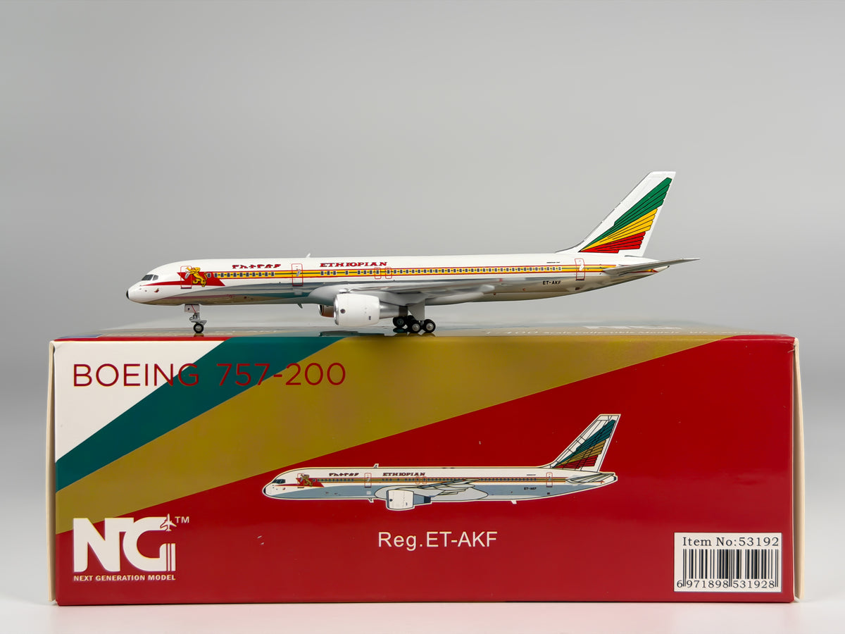 Ethiopian Airlines Boeing 757-200 1:400 NG Models ET-AKF (53192)