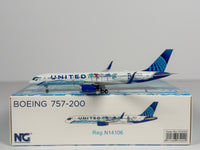 United Airlines Boeing 757-200 1:400 NG Models N14106 (53200)