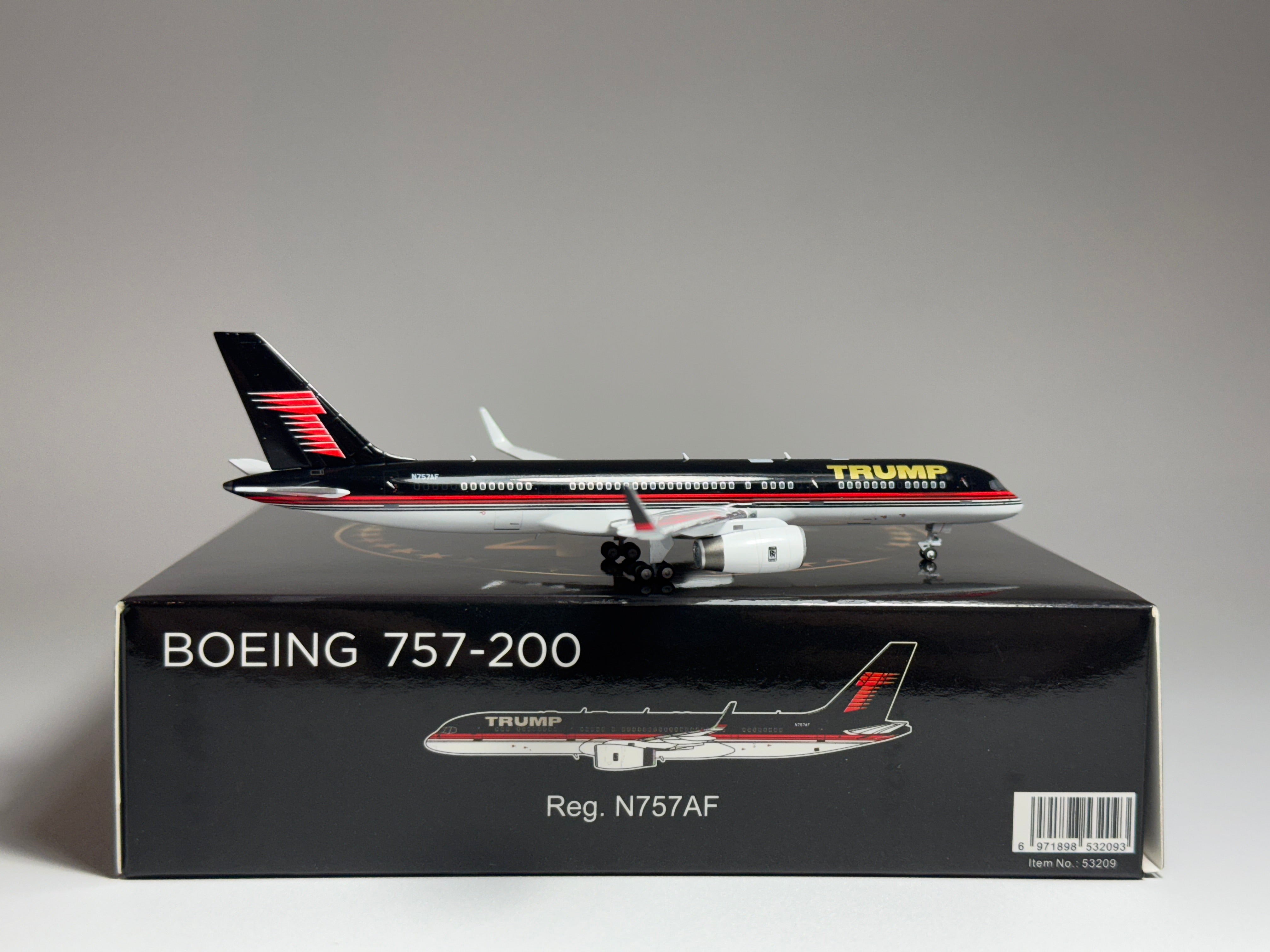 The Trump Organization Boeing 757-200 1:400 NG Models N757AF (53209)