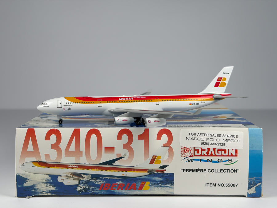 Iberia Airlines Airbus A340-300 1:400 Dragon Wings EC-154 (55007)