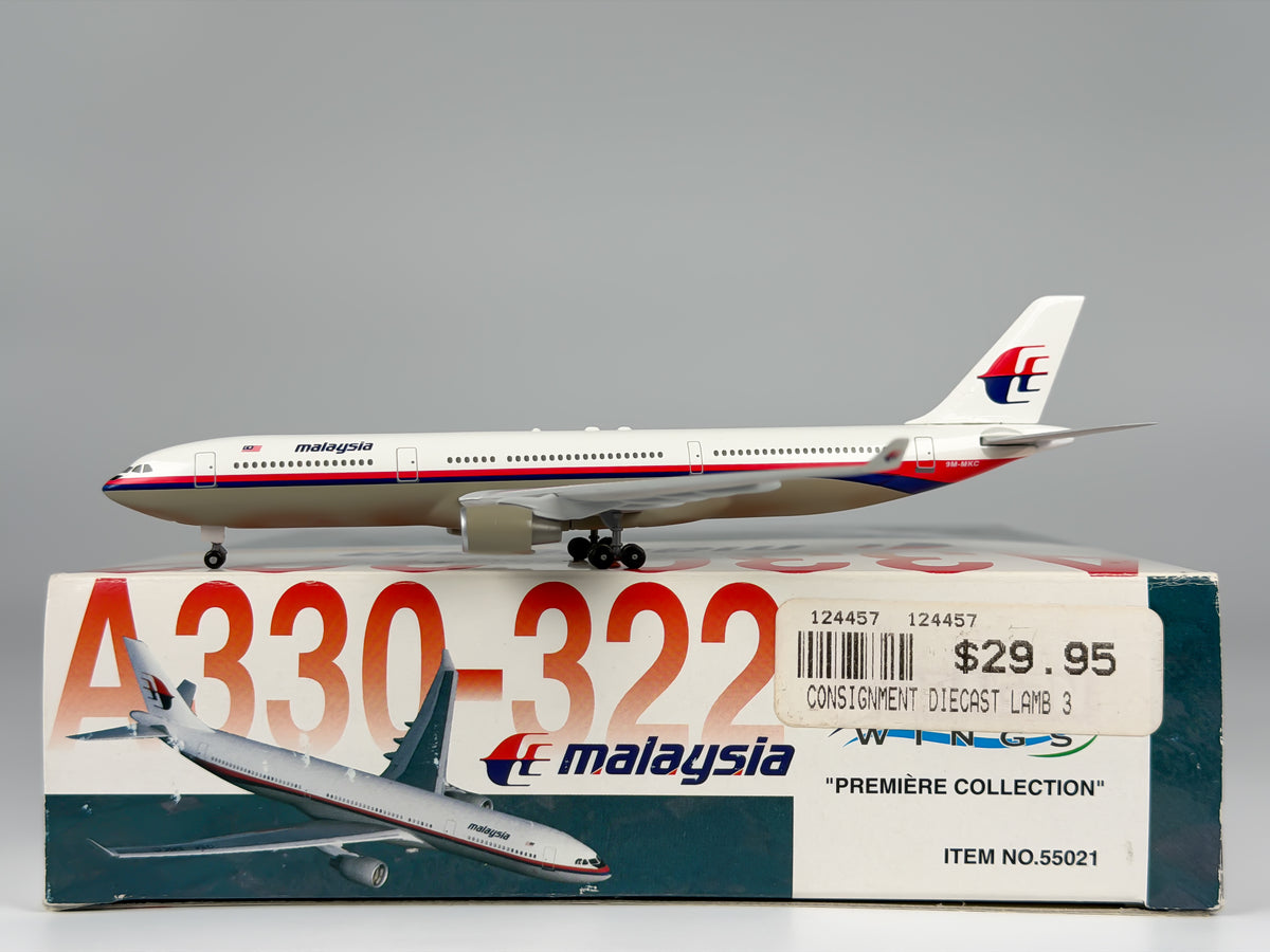 Malaysia Airlines Airbus A330-300 1:400 Dragon Wings 9M-MKC (55021)