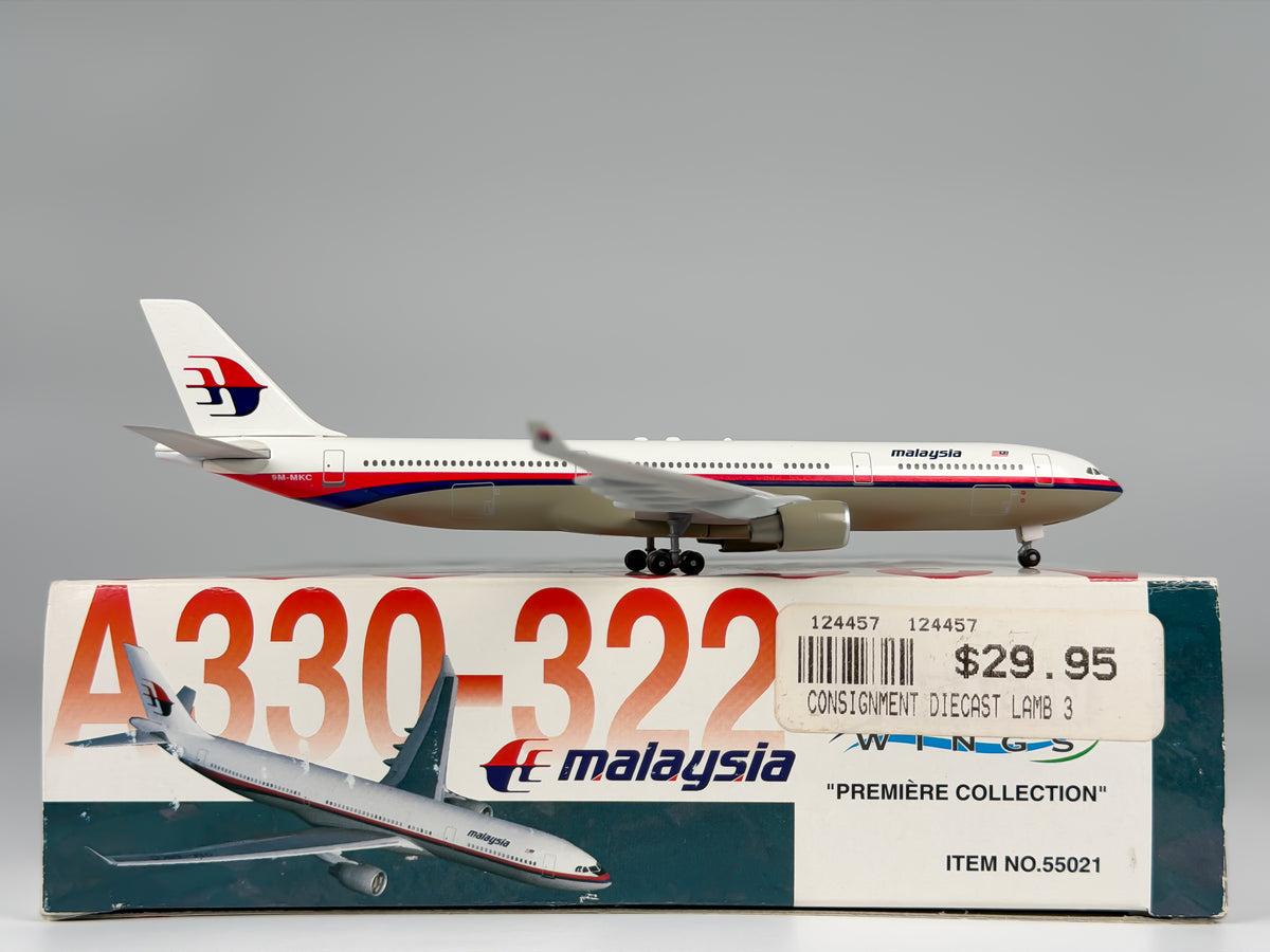 Malaysia Airlines Airbus A330-300 1:400 Dragon Wings 9M-MKC (55021)