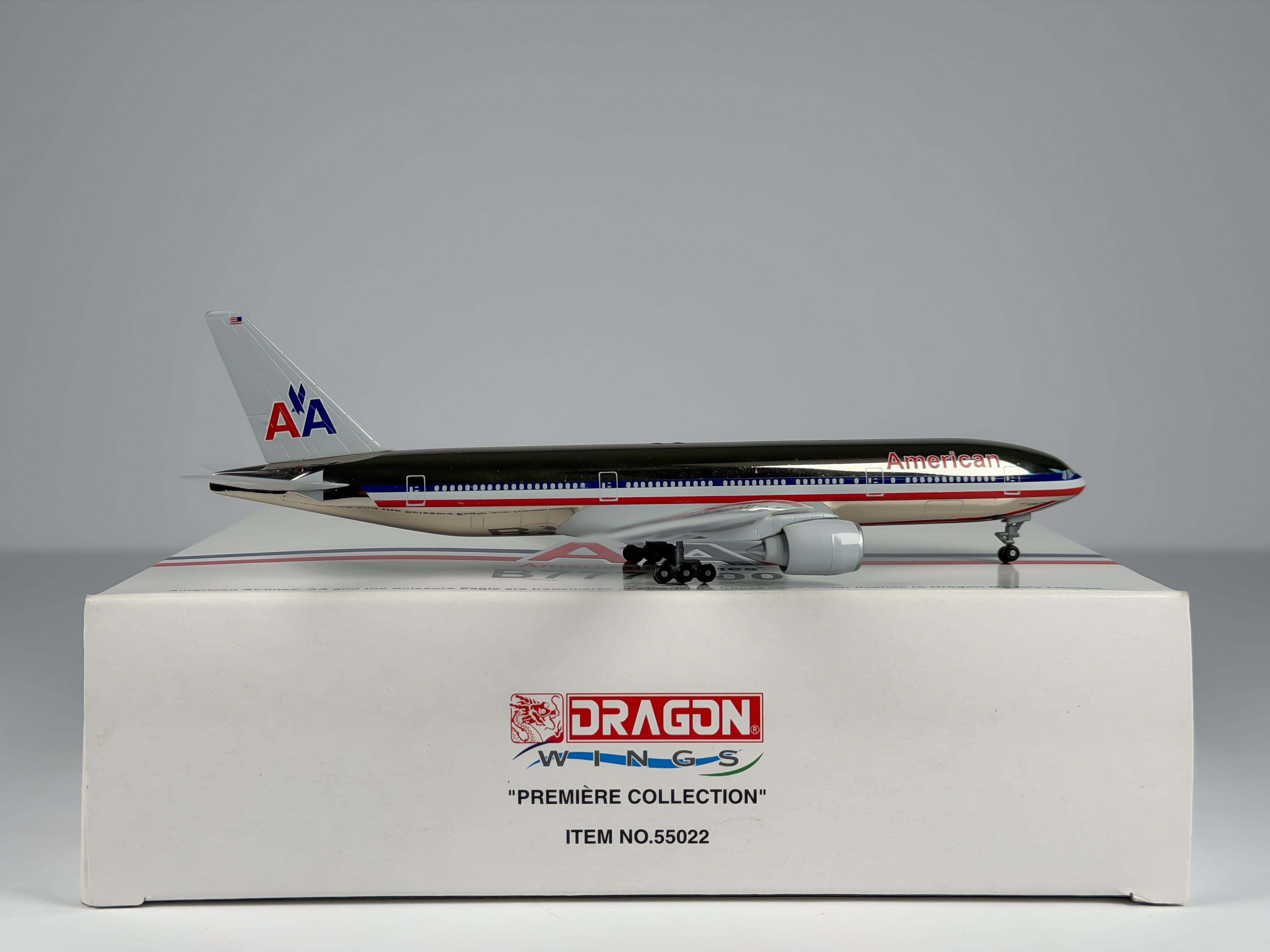 American Airlines Boeing 777-200 1:400 Dragon Wings (55022)