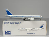 El Al Israel Airlines Boeing 787-9 1:400 NG Models 4X-EDF (55023)