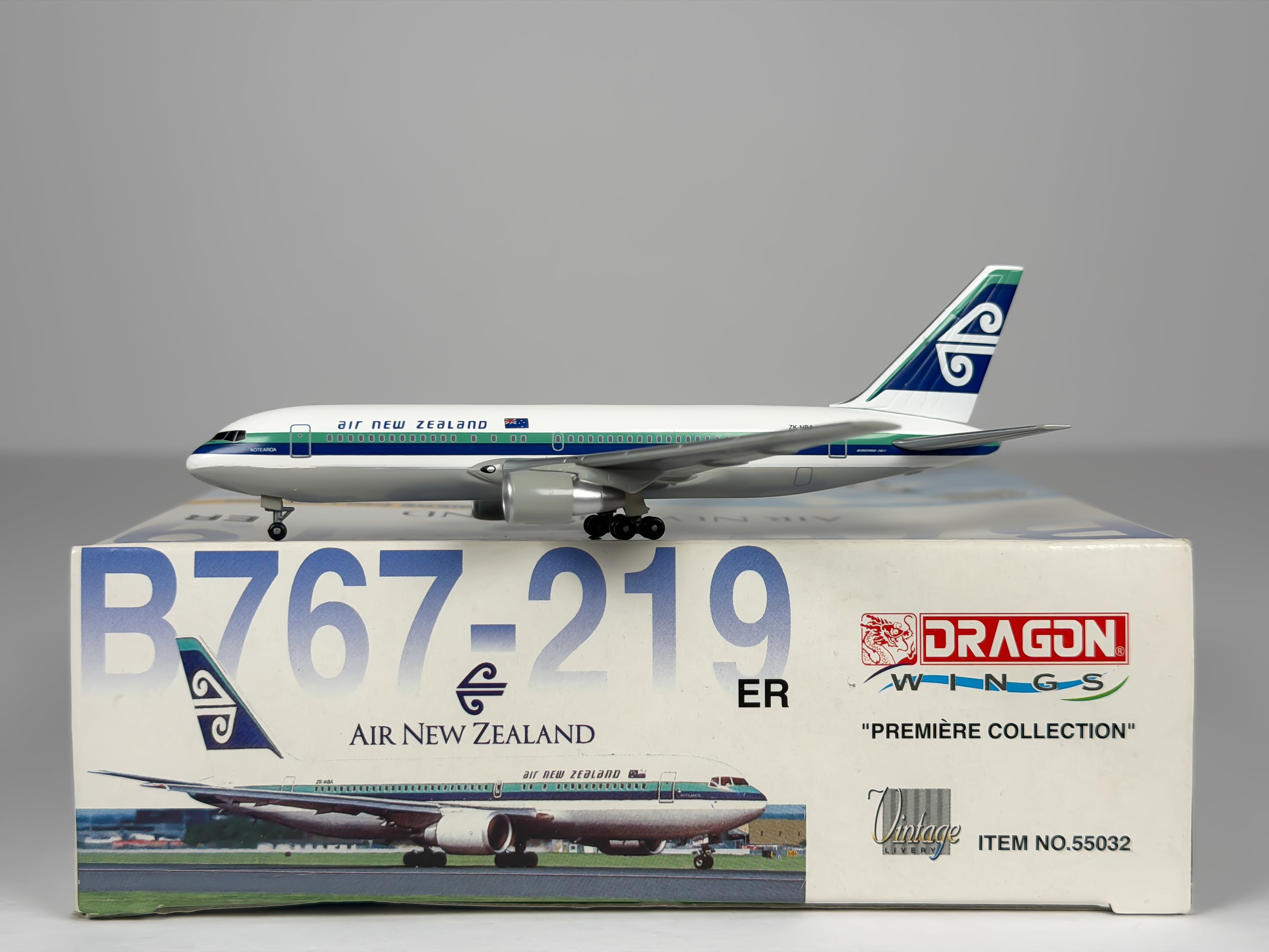Air New Zealand Boeing 767-200 1:400 Dragon Wings ZK-NBA (55032)