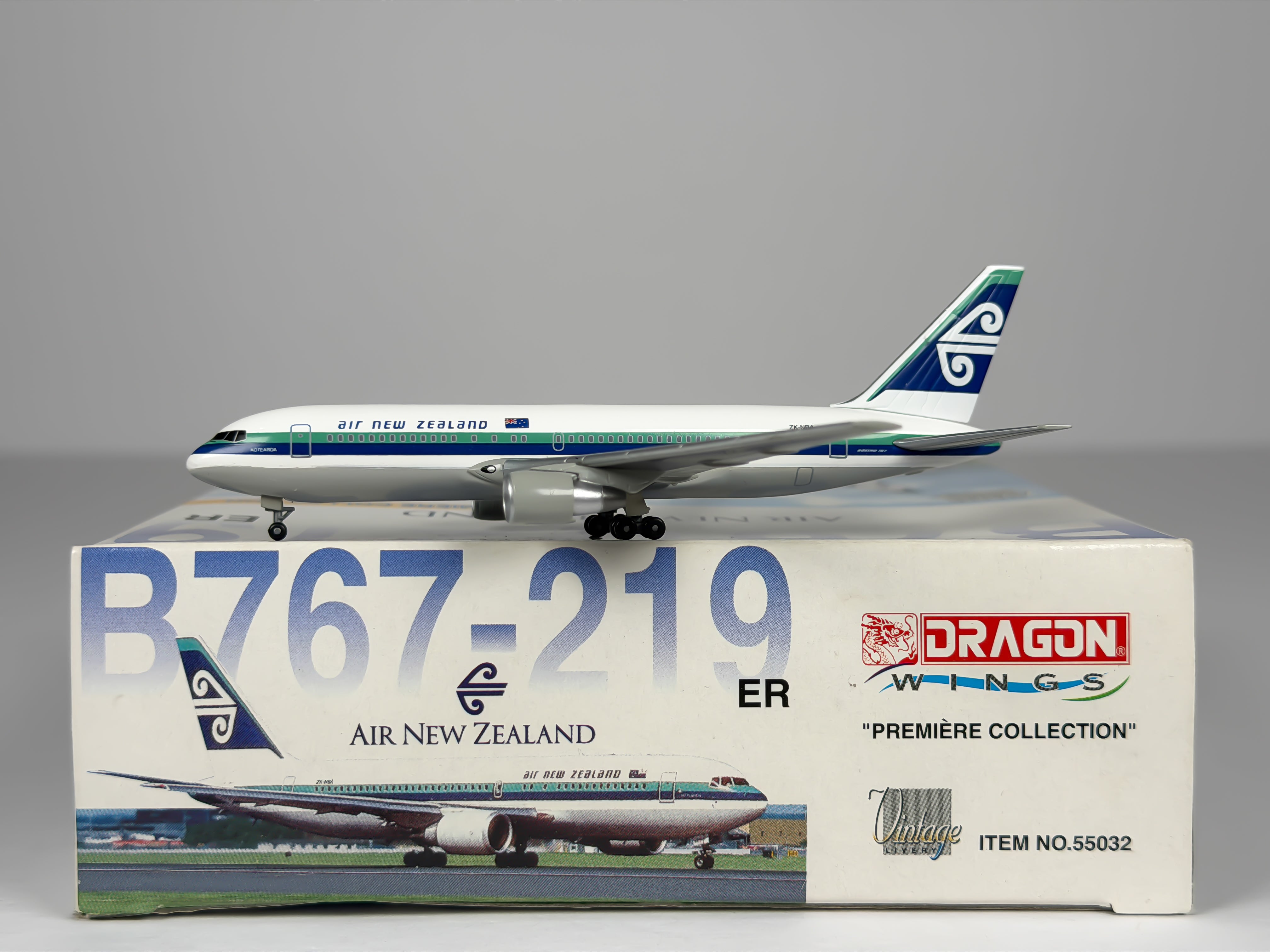 Air New Zealand Boeing 767-200 1:400 Dragon Wings ZK-NBA (55032)
