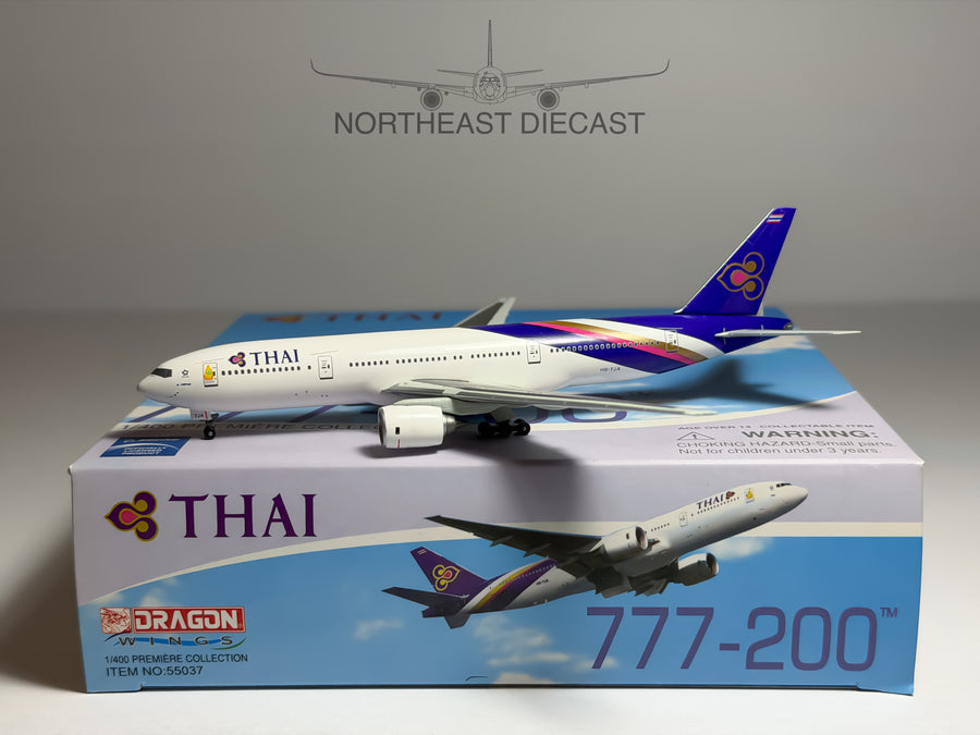 Thai Airways Boeing 777-200 1:400 Dragon Wings HS-TJA (55037)