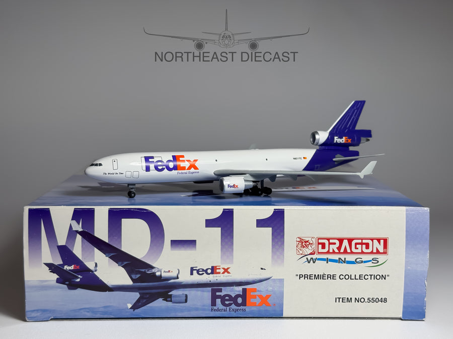 FedEx Express McDonnell Douglas MD-11F 1:400 Dragon Wings N601FE (55048)