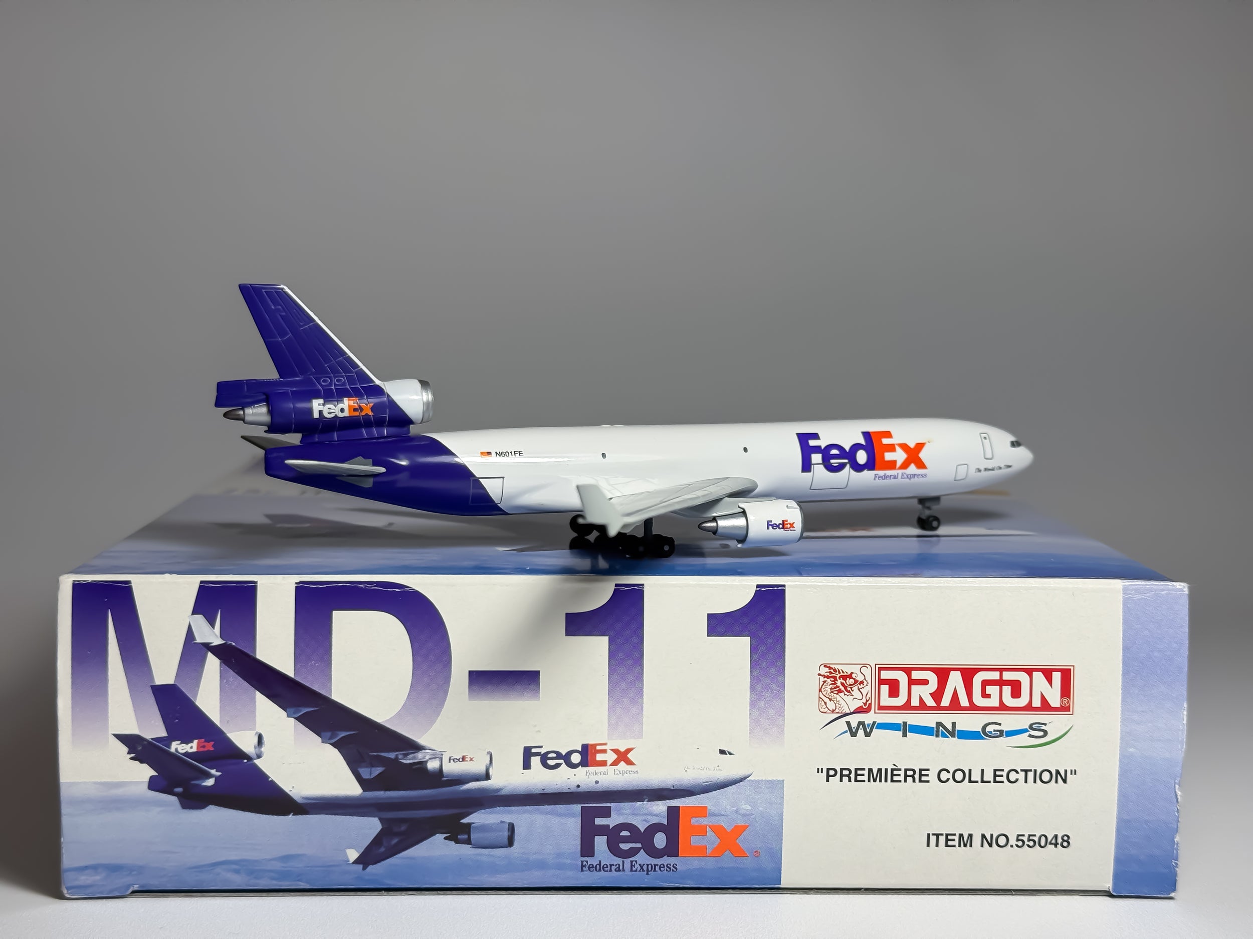 FedEx Express McDonnell Douglas MD-11F 1:400 Dragon Wings N601FE (55048)
