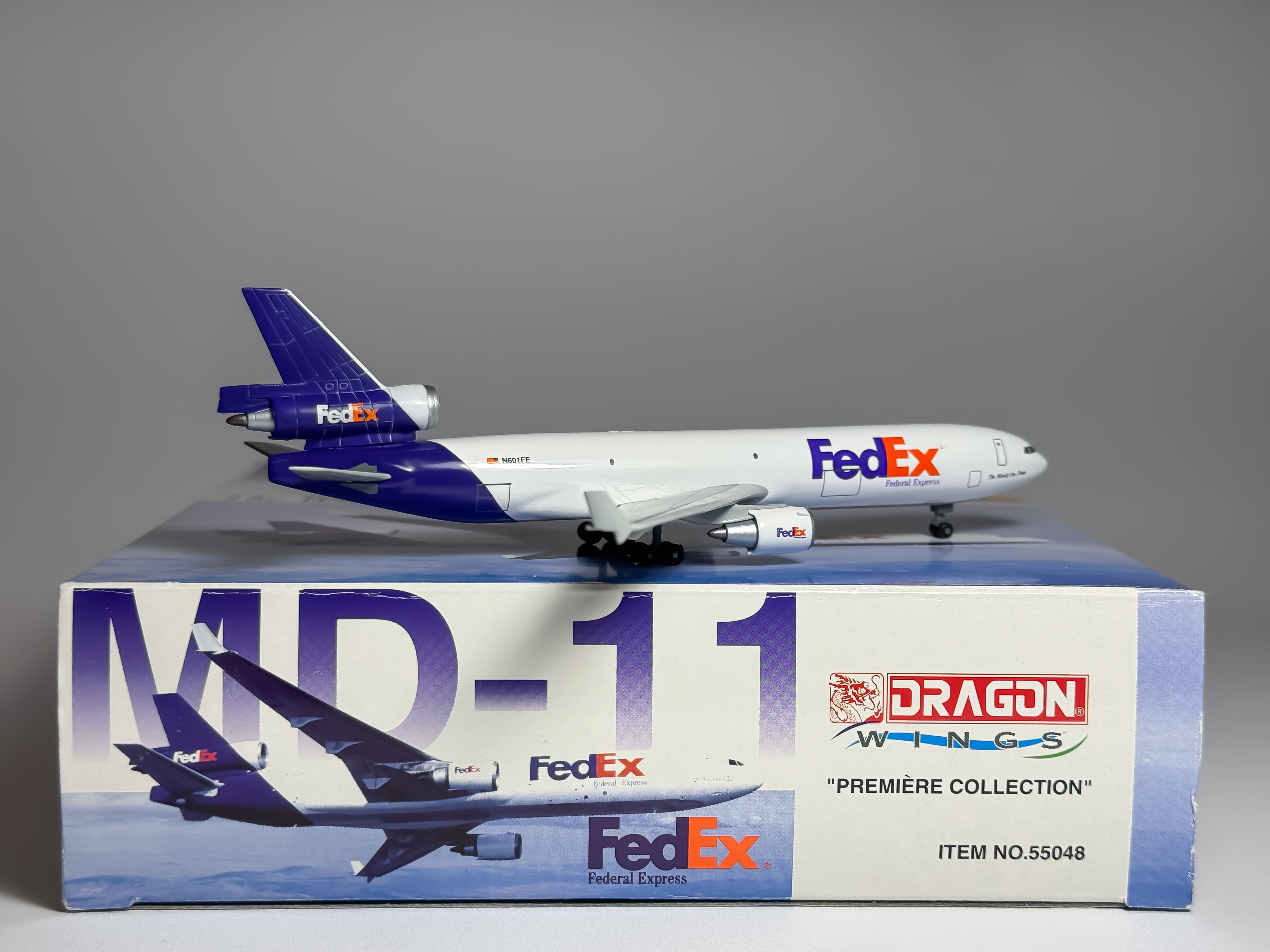 FedEx Express McDonnell Douglas MD-11F 1:400 Dragon Wings N601FE (55048)