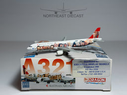 Austrian Airlines Airbus A321 1:400 Dragon Wings OE-LBB (55055)