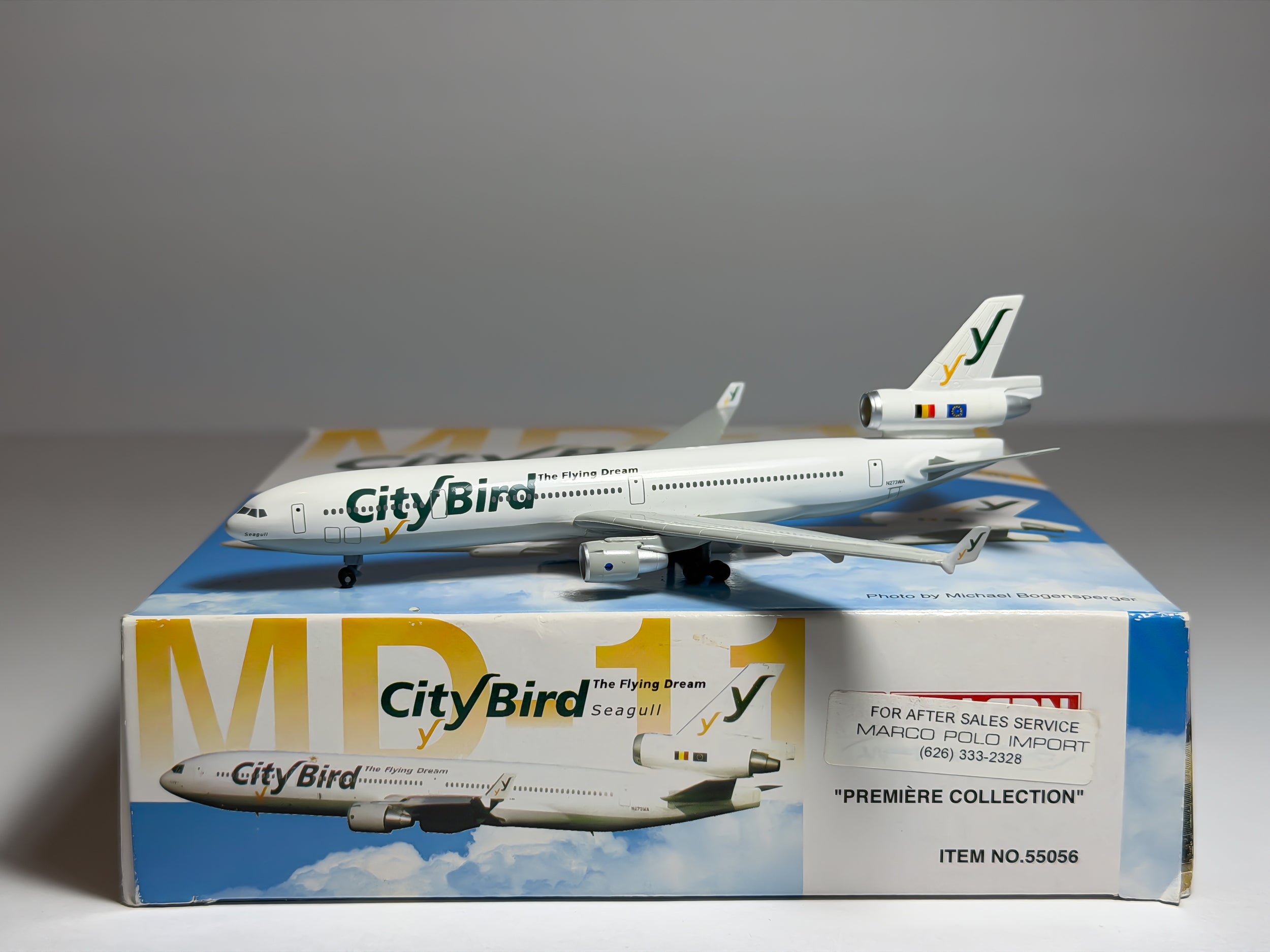 CityBird McDonnell Douglas MD-11 1:400 Dragon Wings N273WA (55056)