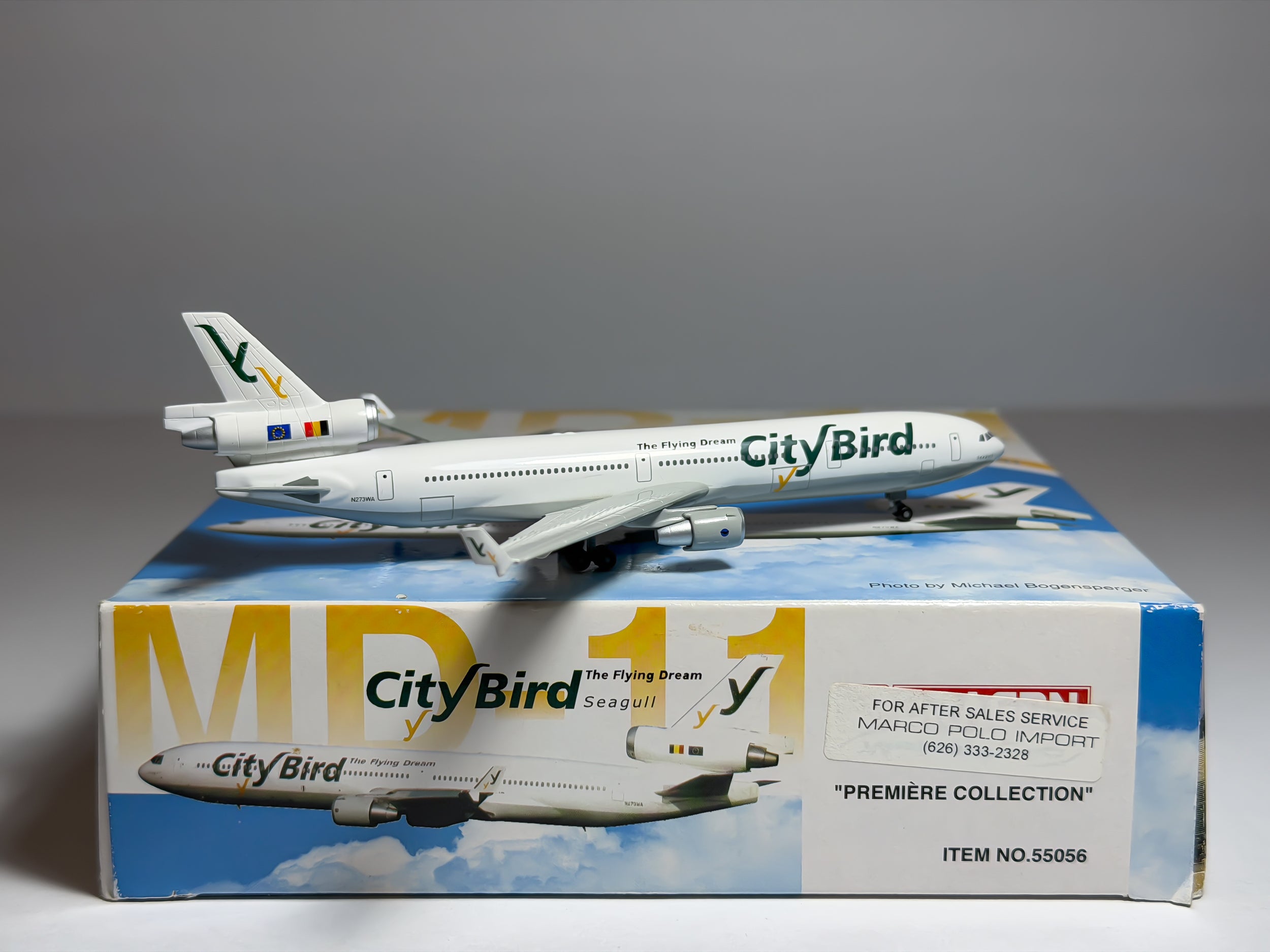 CityBird McDonnell Douglas MD-11 1:400 Dragon Wings N273WA (55056)
